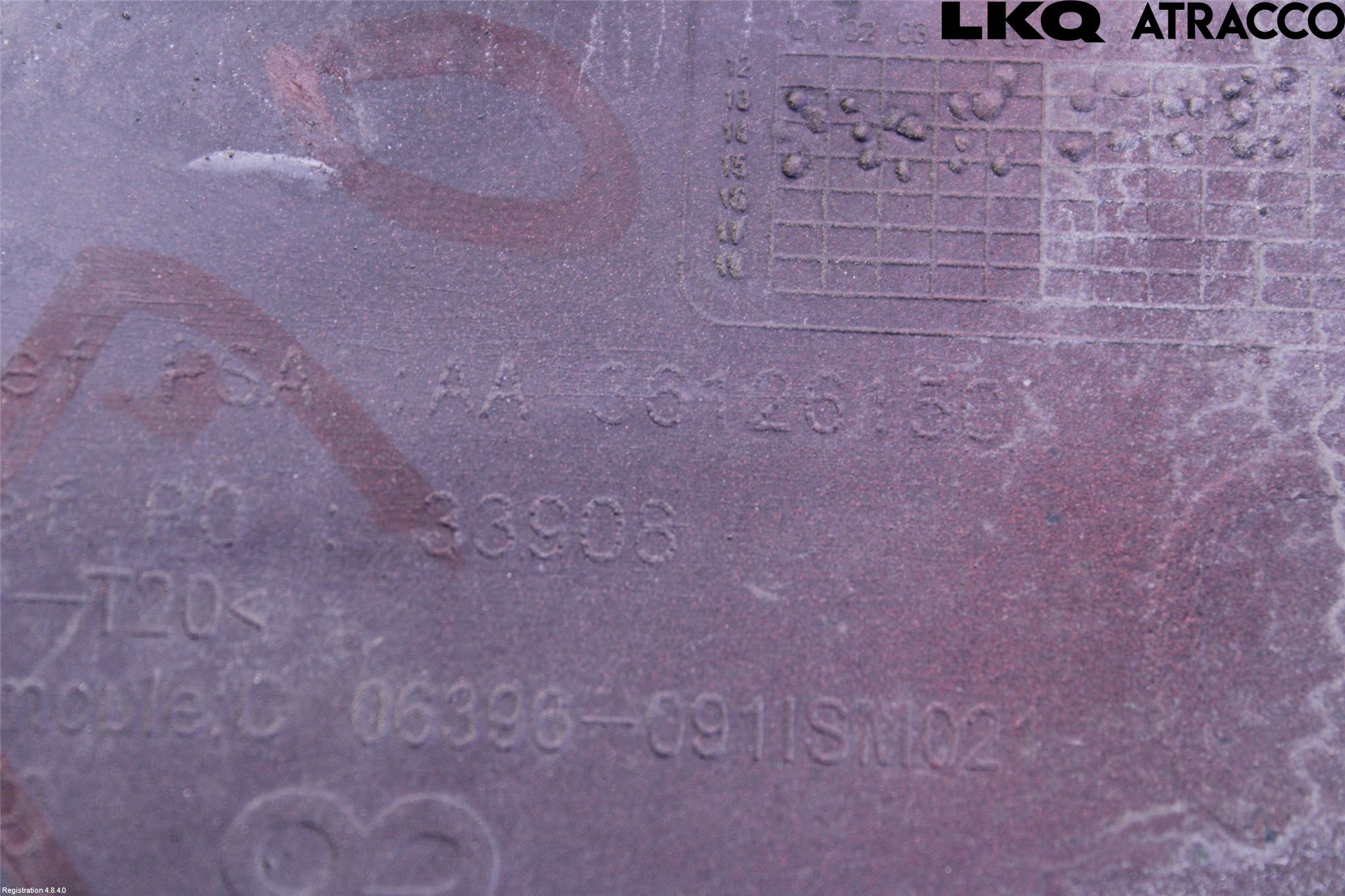 Peugeot 308 14-21 Dimljussarg Fram