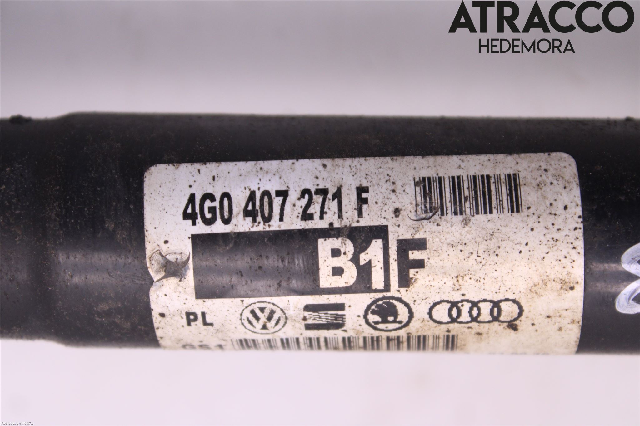 Audi A6 ALLROAD 12-18 Drivaxel Fram Höger