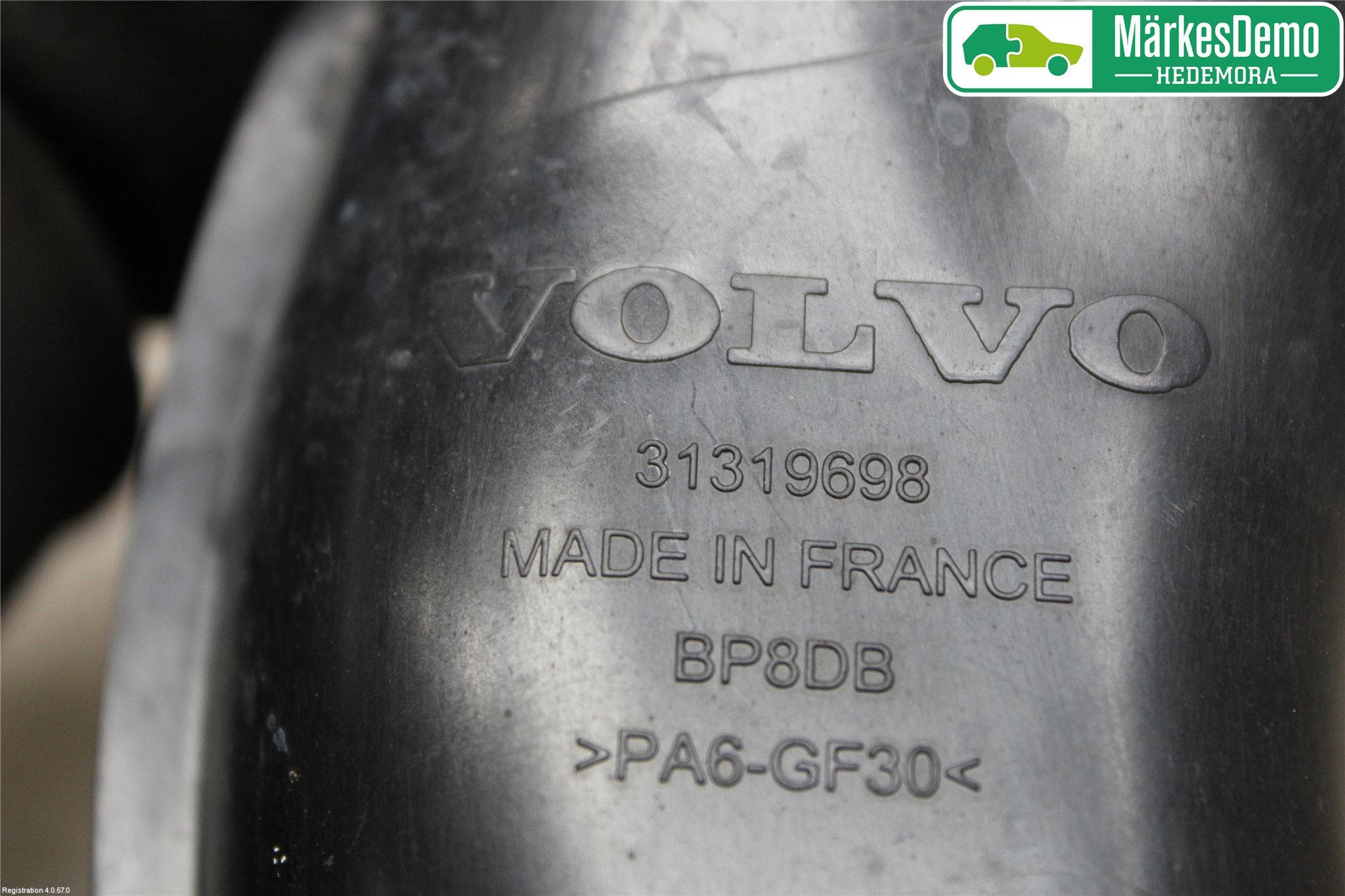 Volvo XC70 14-16 Laddluft-Intercoolerrör