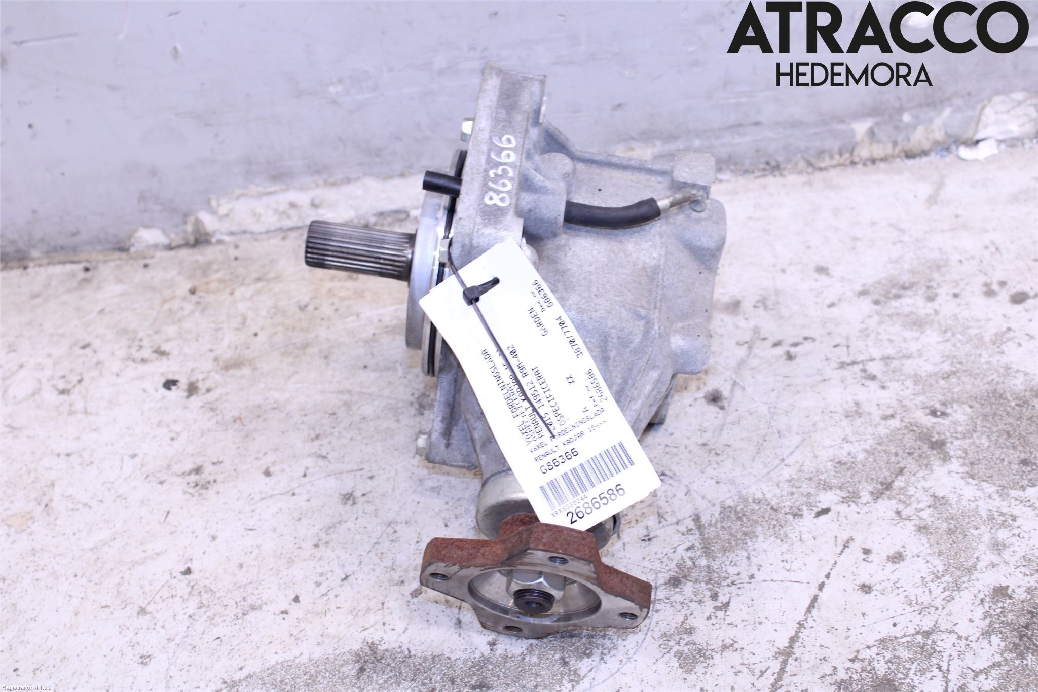 Renault KADJAR 15- Växel Fördelningslåda