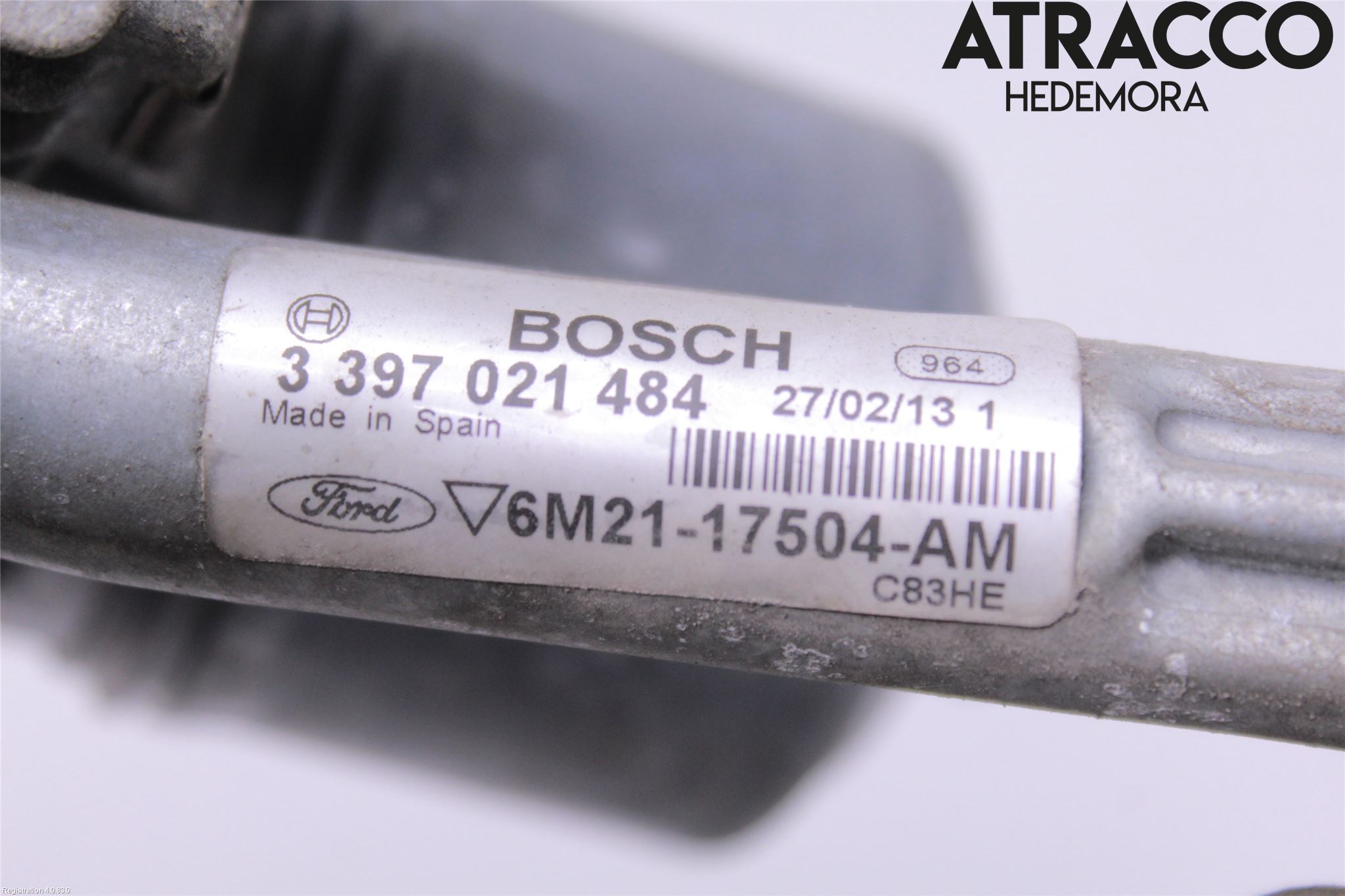 Ford S-MAX 06-15 Torkarmotor Vindruta