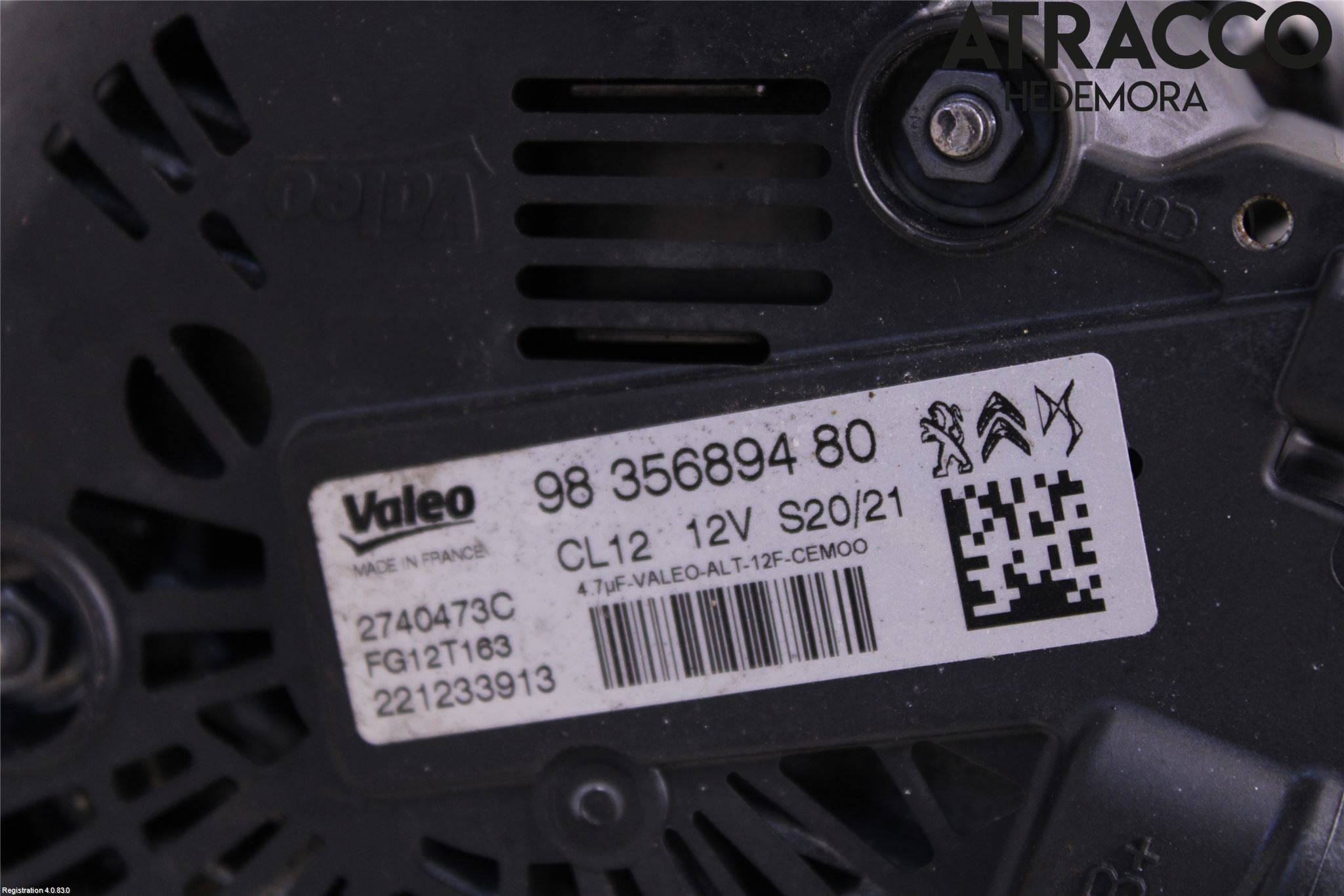 Peugeot 208/E-208 20- Generator