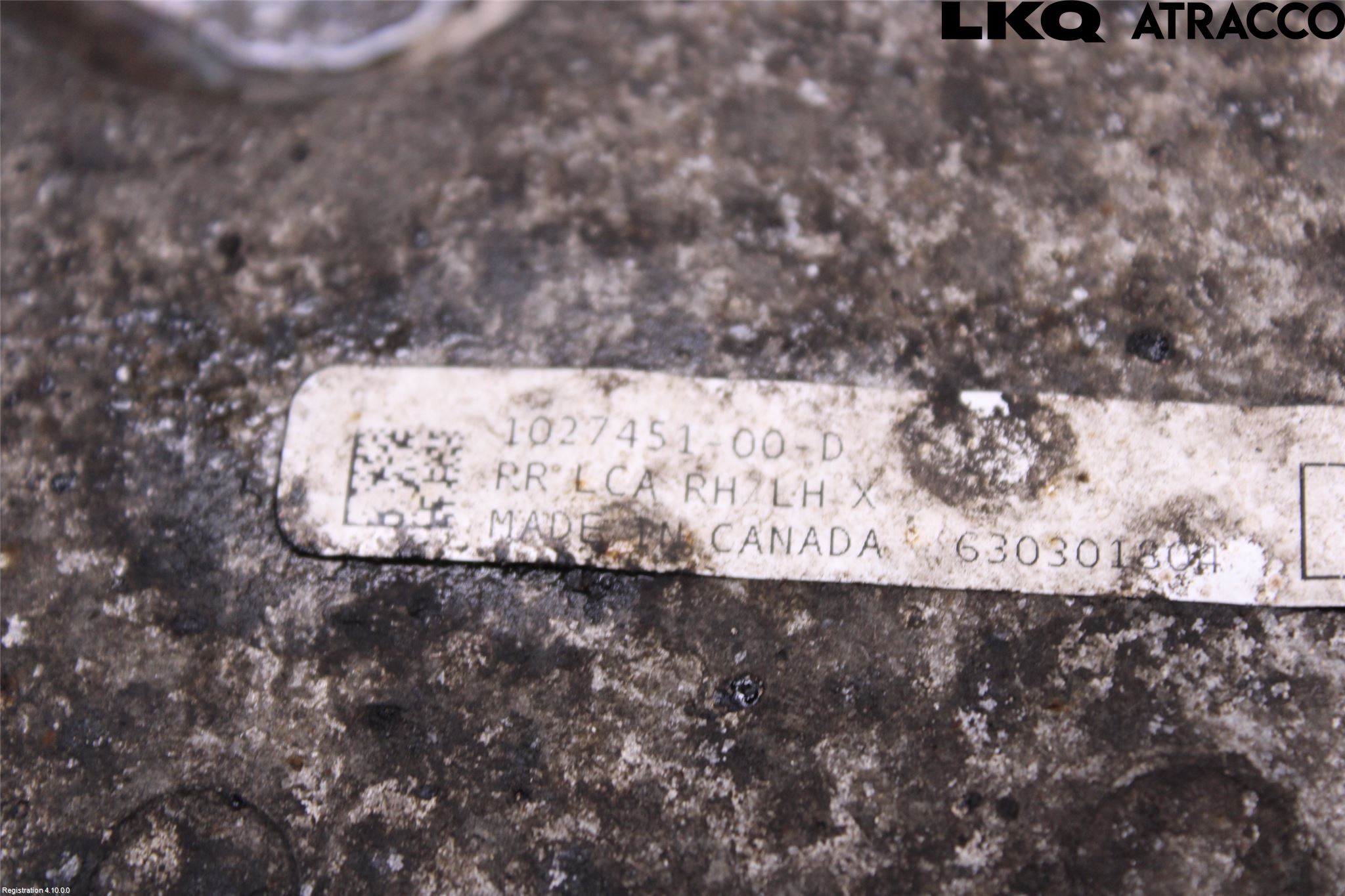 Tesla MODEL X 16- Bärarm Bak Vänster