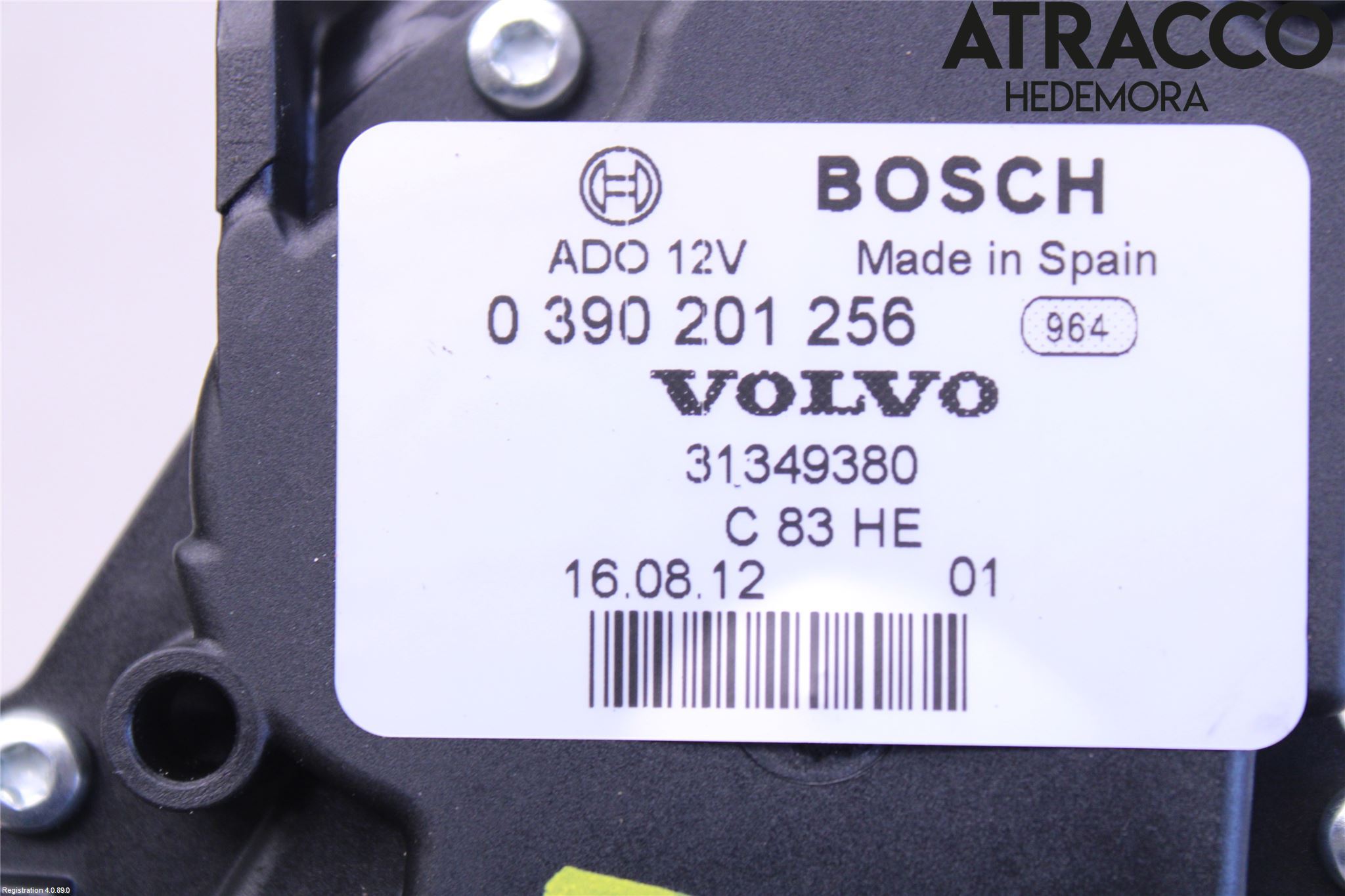 Volvo V90 17->> Torkarmotor Baklucka