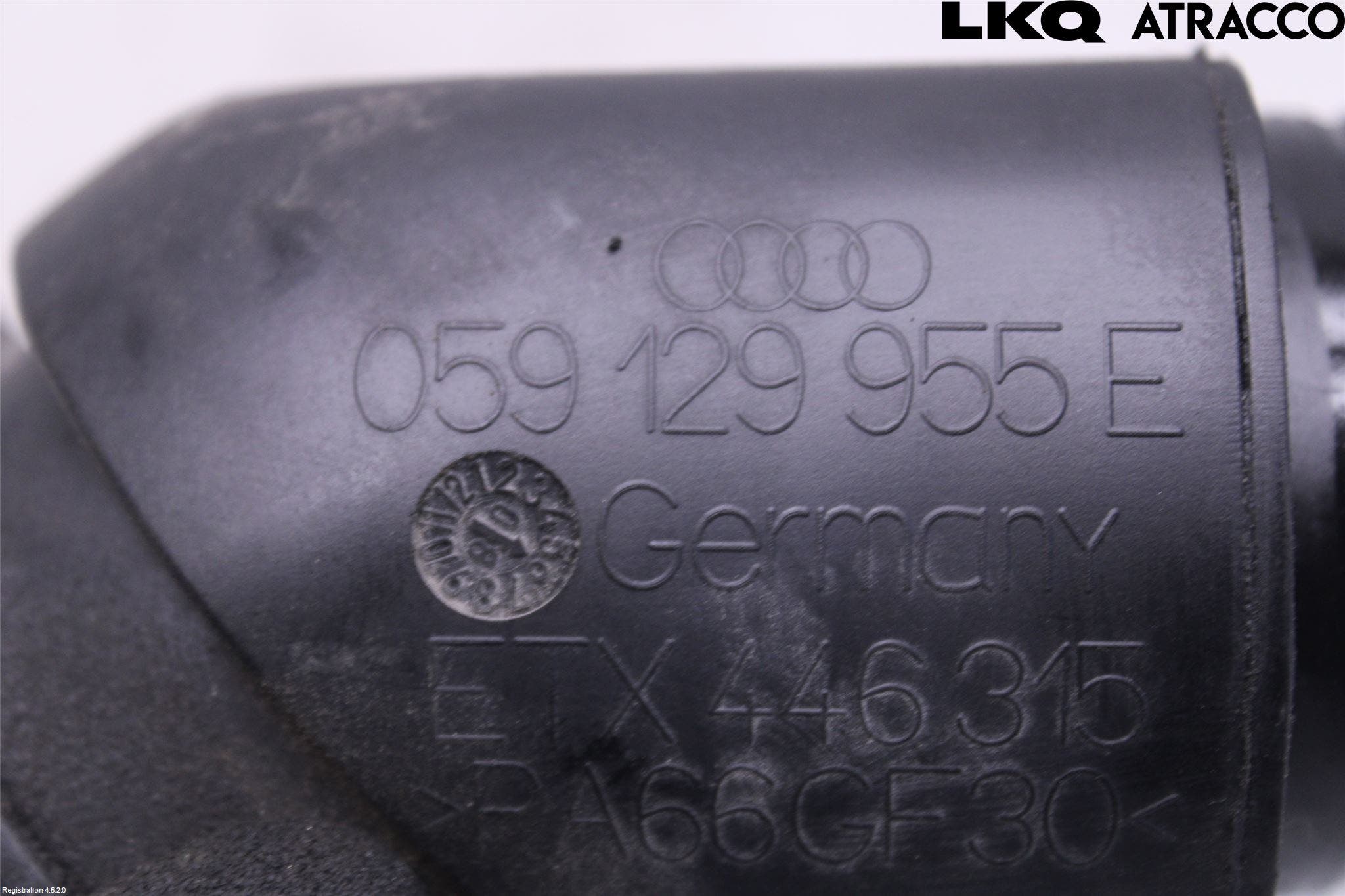 Audi A4/S4 08-11 Laddluft-Intercoolerrör