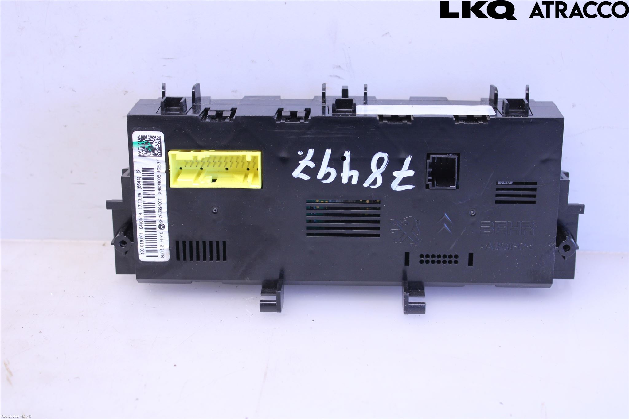 Citroen C3 10-17 Ac Styrenhet Ac Manöveren