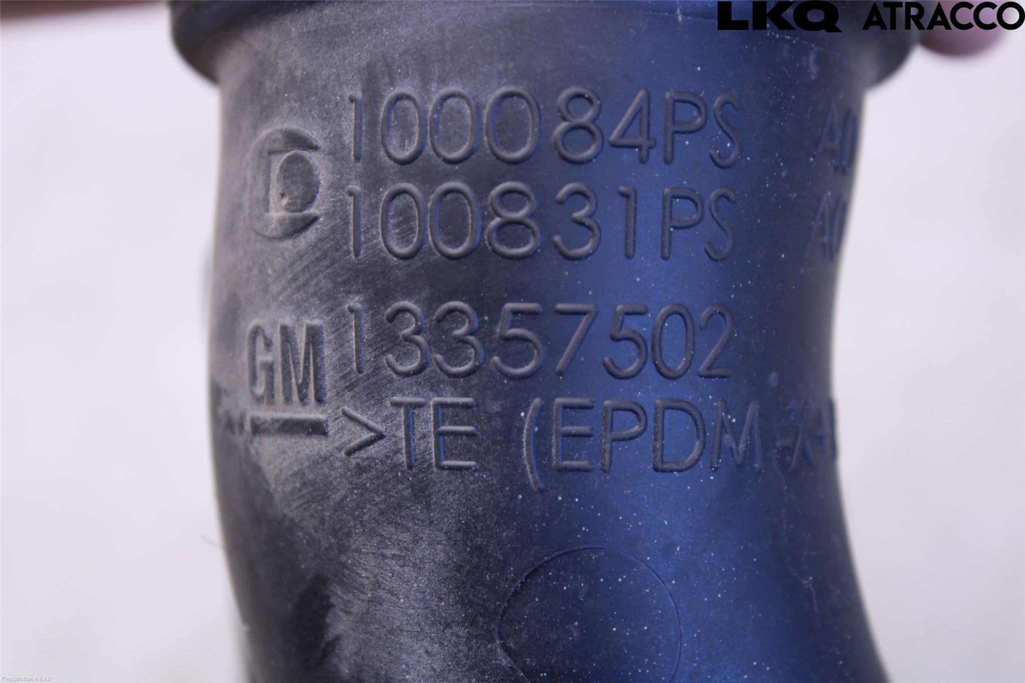 Opel ADAM 13-20 Injgummibälg-Slang