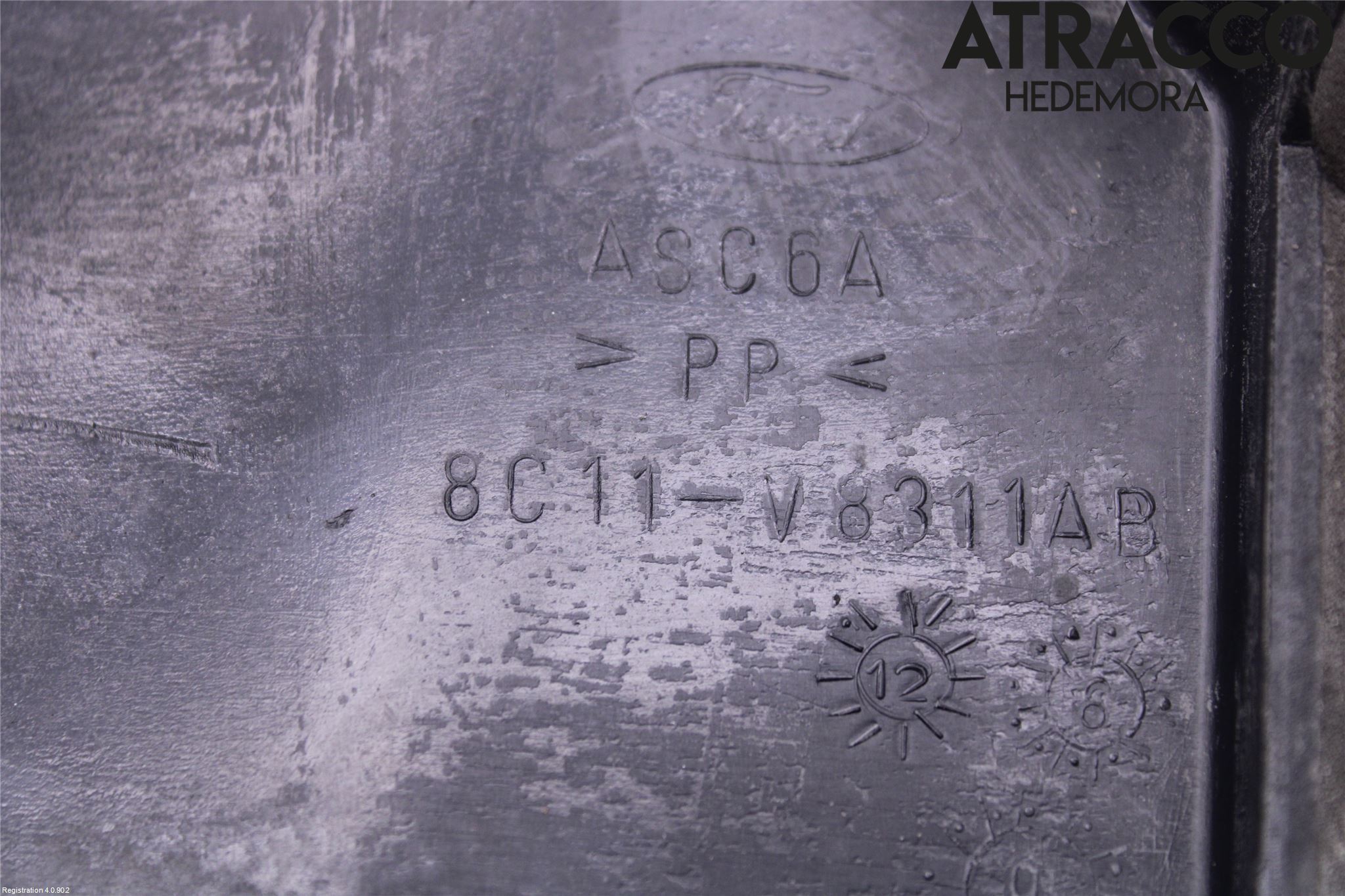 Ford TRANSIT    06-13 Deflektor Plåt-Plast Kylning