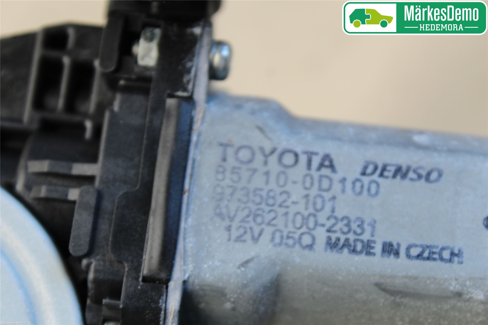 Toyota AURIS 13-19 Fönsterhiss El Kompl