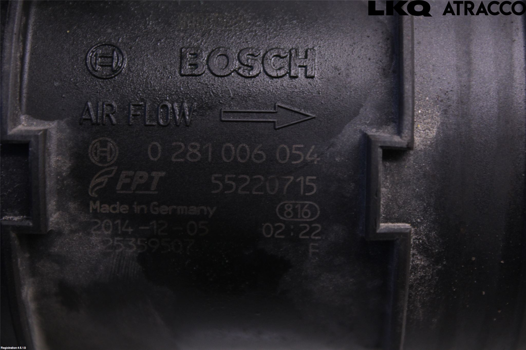 Jeep RENEGADE Injluftmassamätare