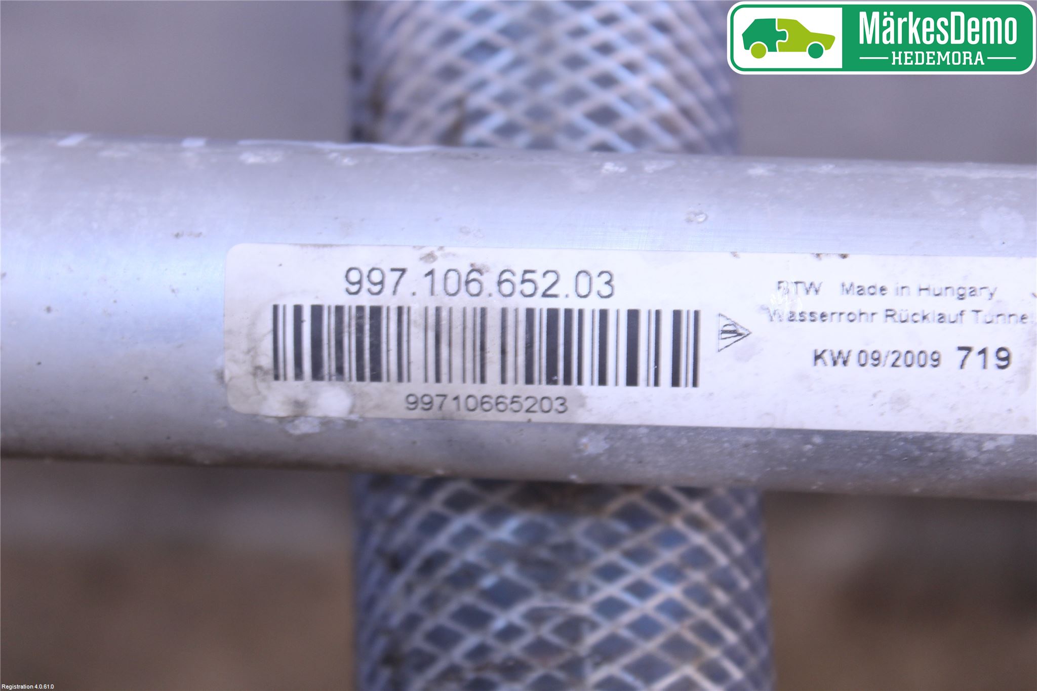 Porsche 911 64- Kylarslang