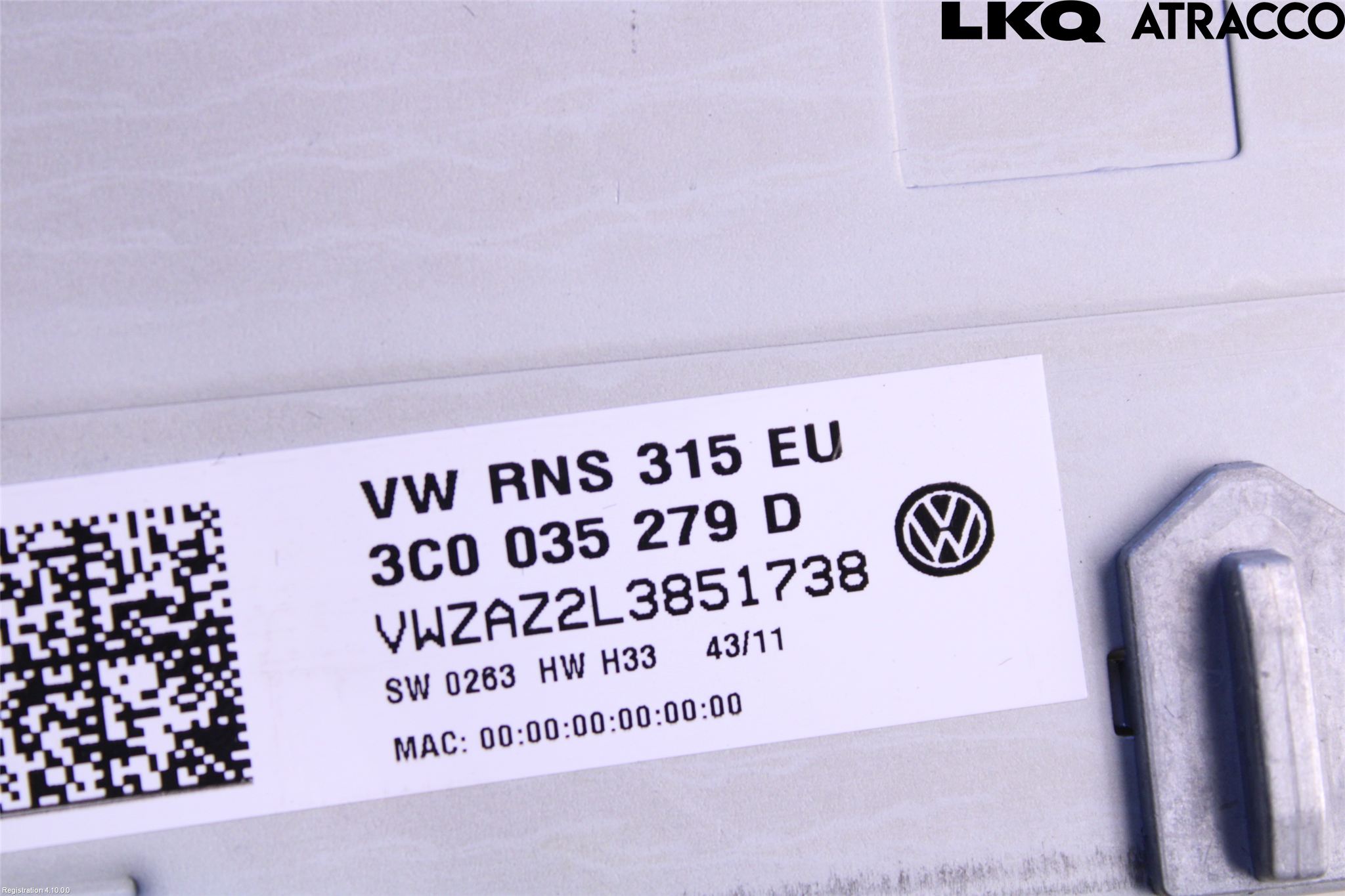 Volkswagen VW SHARAN 11- Cd Radio - Multimediapanel