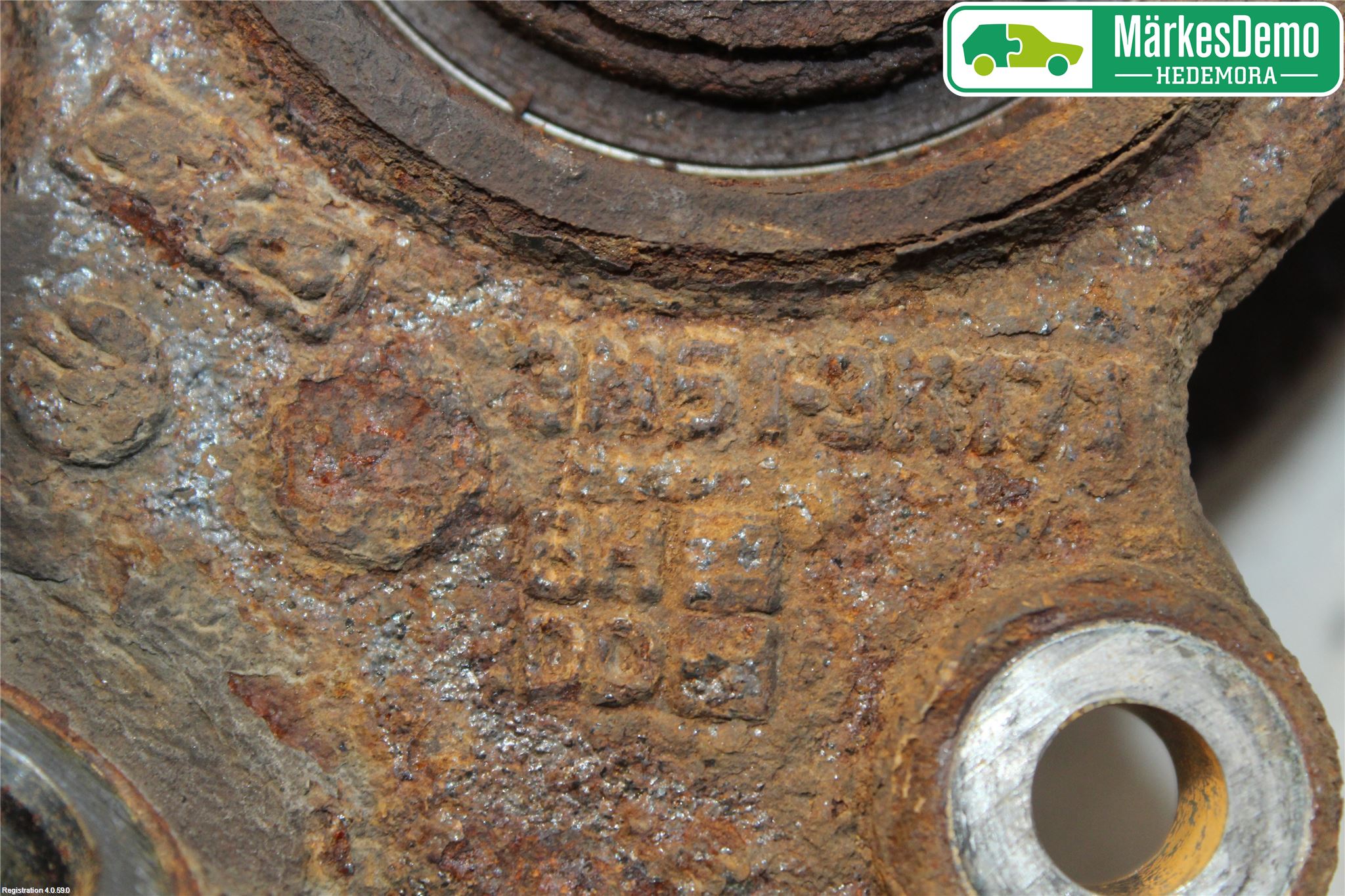 Ford FOCUS 08-11 Styrspindel Lagerhus Vä