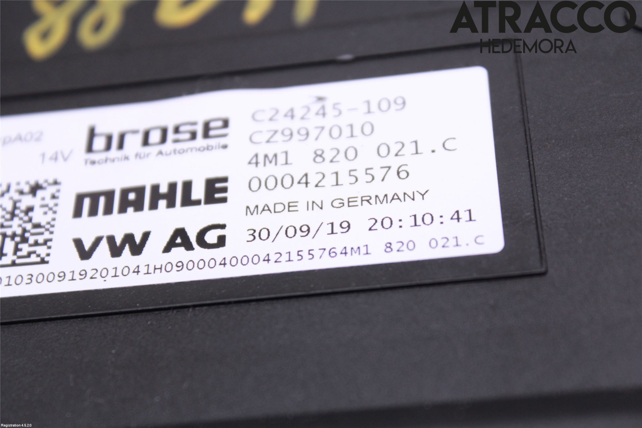 Audi A4/S4 B9 16-19 Ac Värmefläkt