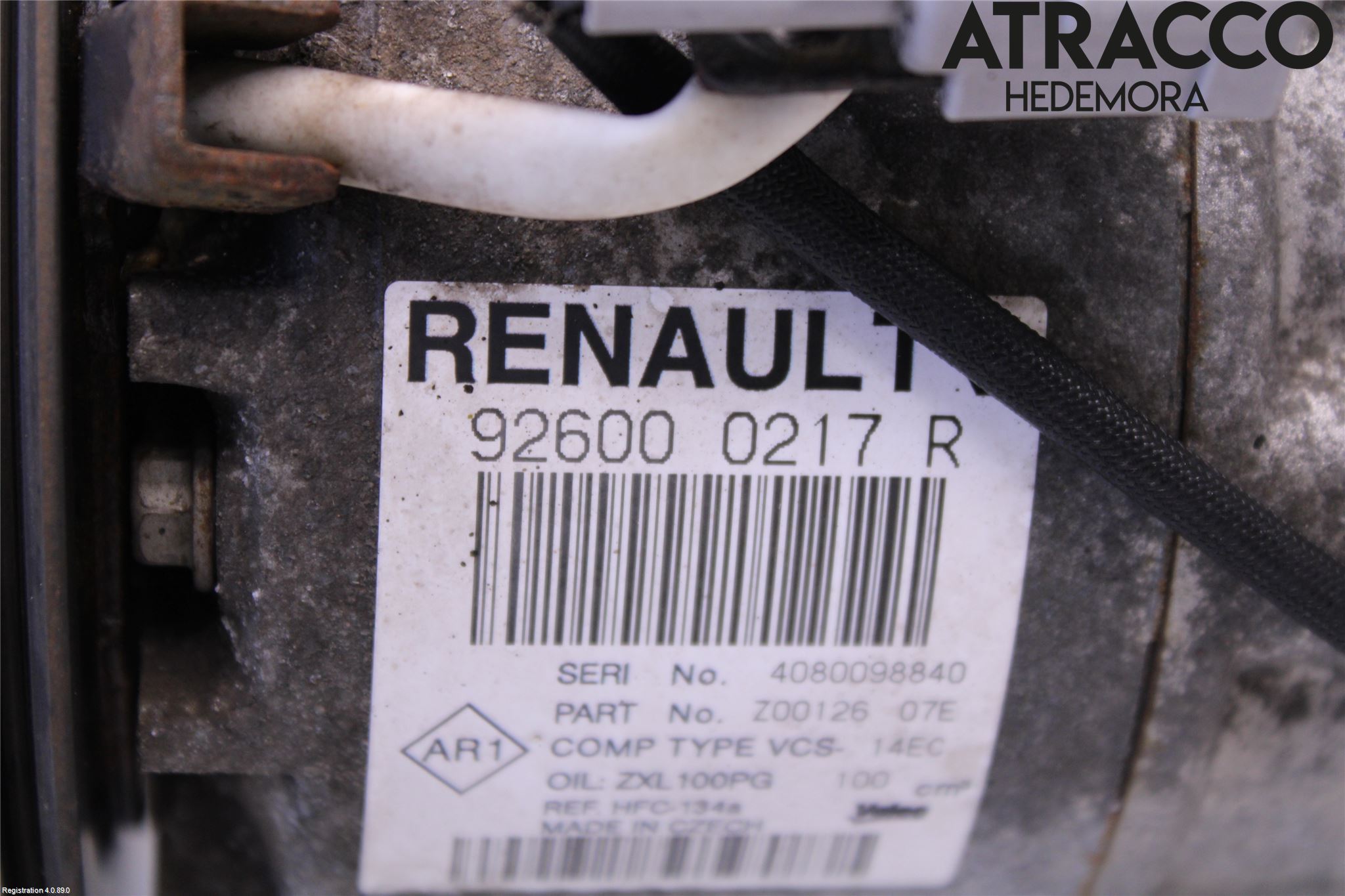 Renault CLIO IV 12-16 Ac Kompressor