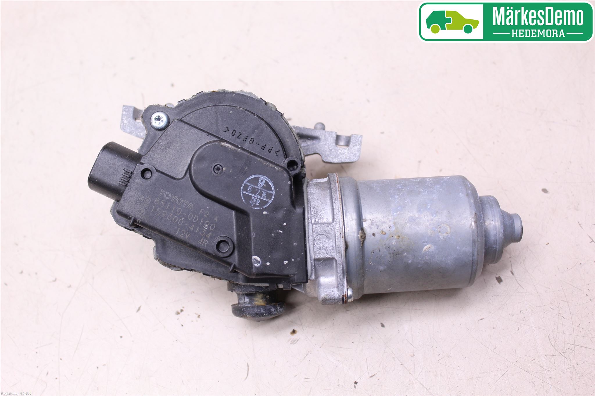 Toyota YARIS XP130 15-20 Torkarmotor Vindruta