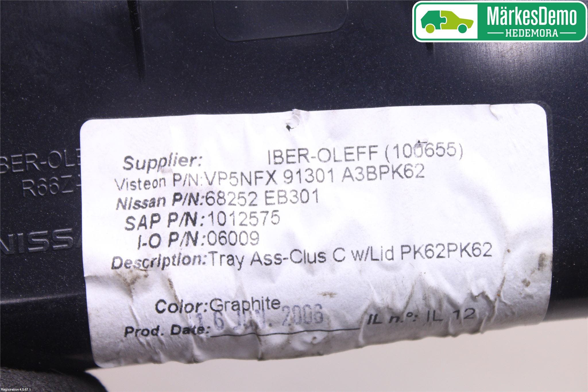 Nissan PATHFINDER R51 05-12 Instrumentbräda Förvaringsfack