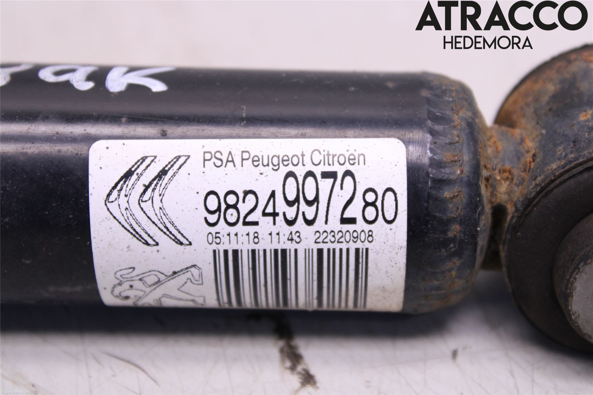 Citroen COTROEN C3 17-24 Stötdämpare Bak