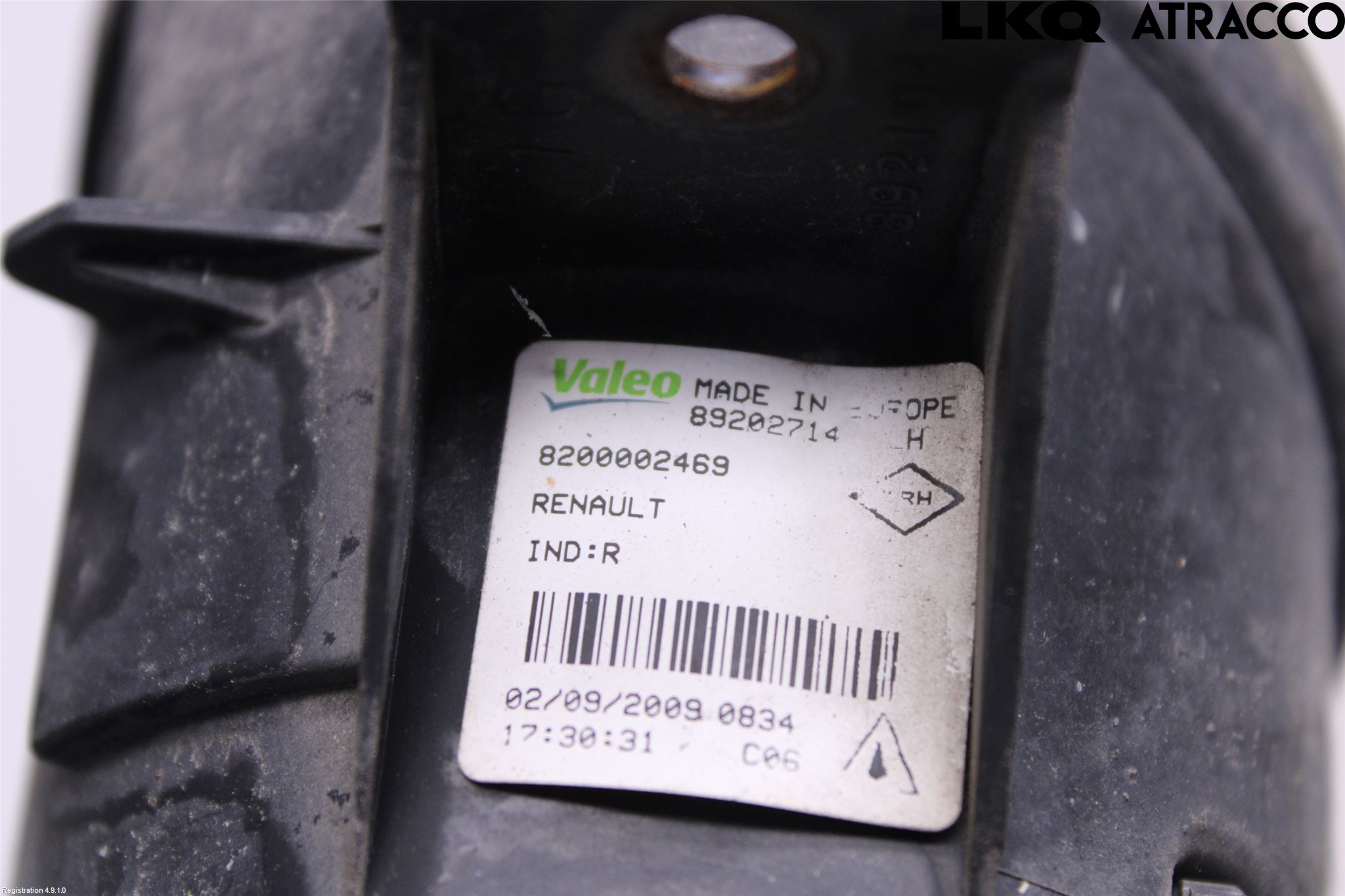Renault CLIO III  09-12 Dimljus-Varselljus Fram