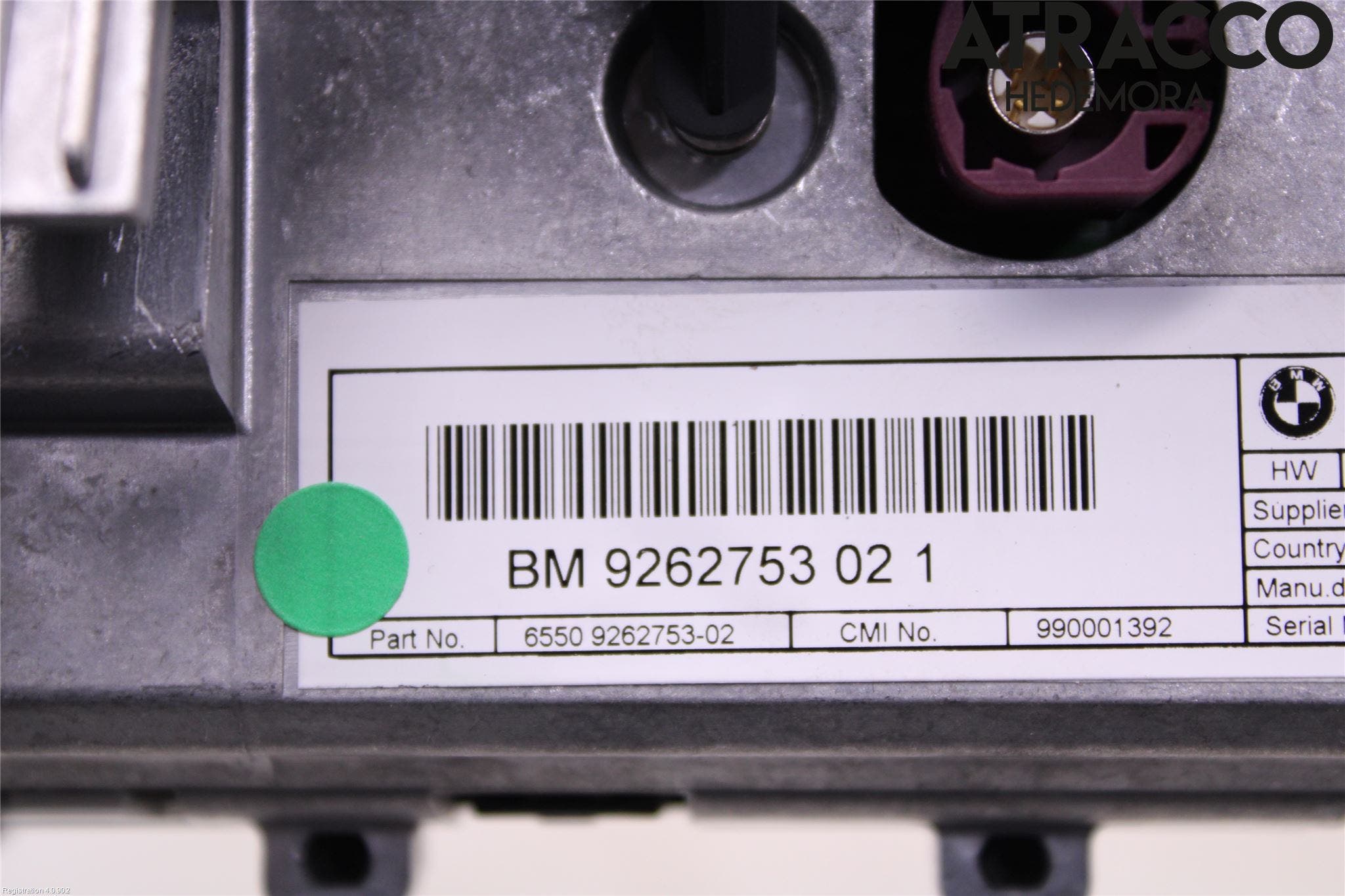 BMW 3 F30/F31/F80 12-19 Cd Radio - Multimediapanel