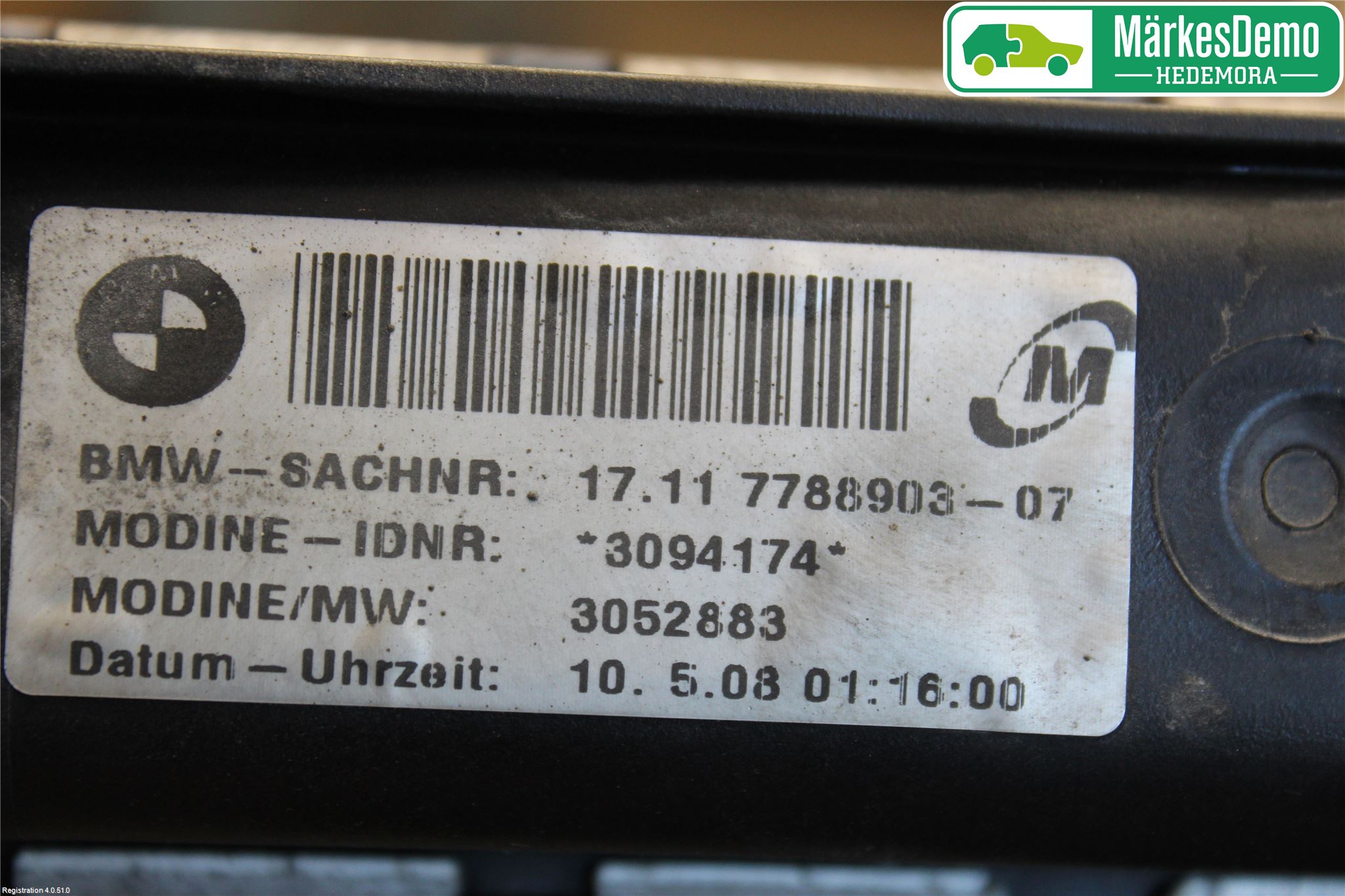 BMW 1 E87/81 5D/3D 03-11 Kylare Man