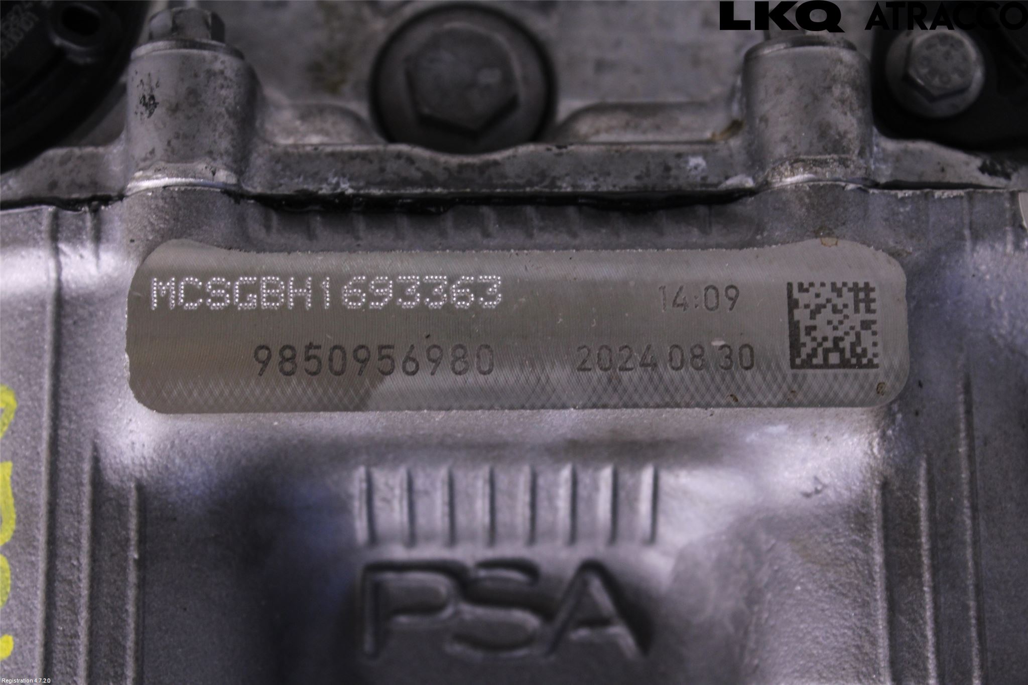 Peugeot 3008 17-24 Topplock Bensin