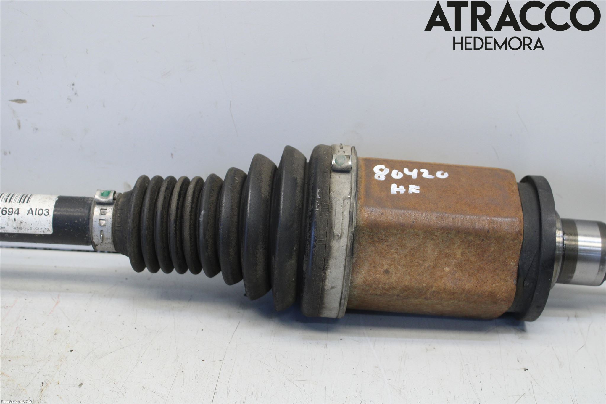 BMW 3 F30/F31/F80 12-19 Drivaxel Fram Höger