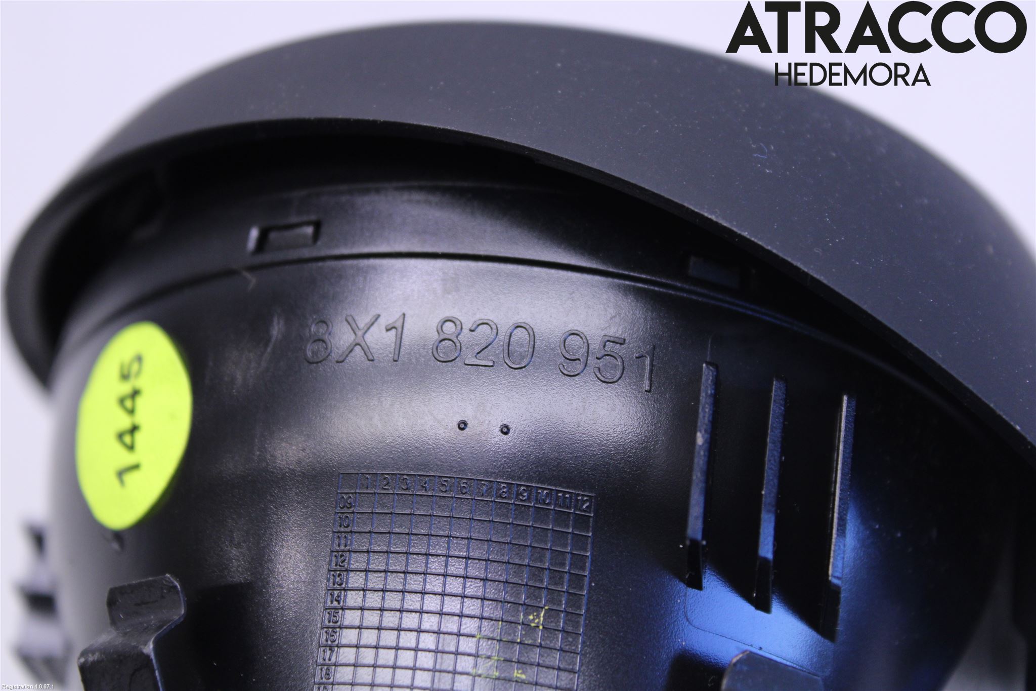 Audi A1/S1 11-18 Defrosterkanal-Munstycke