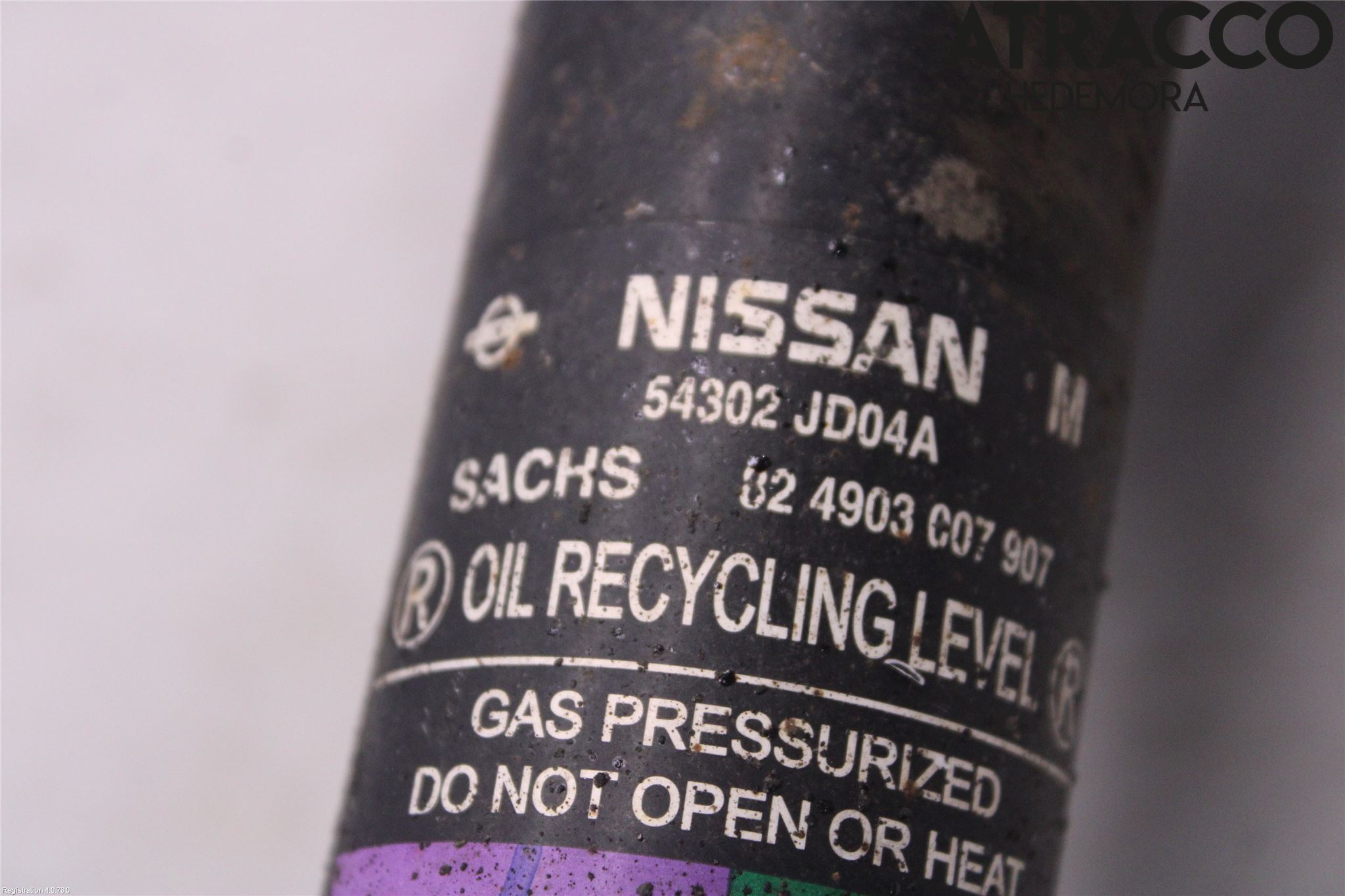 Nissan QASHQAI   07-10 Fjäderben Fram Höger