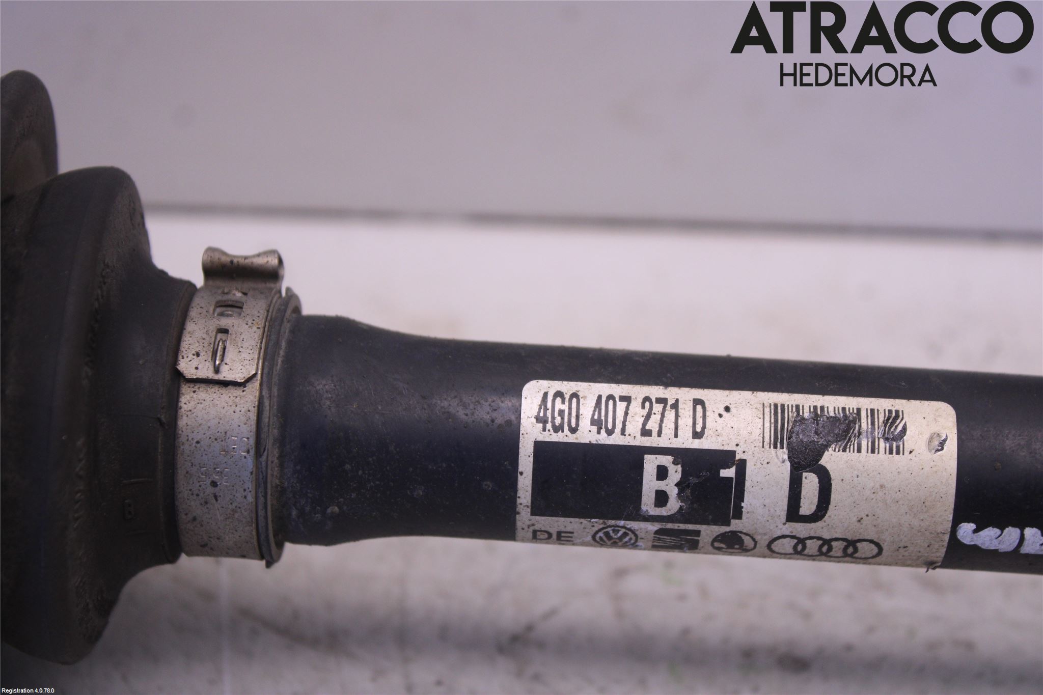 Audi A6/S6 4G 11-18 Drivaxel Fram Höger