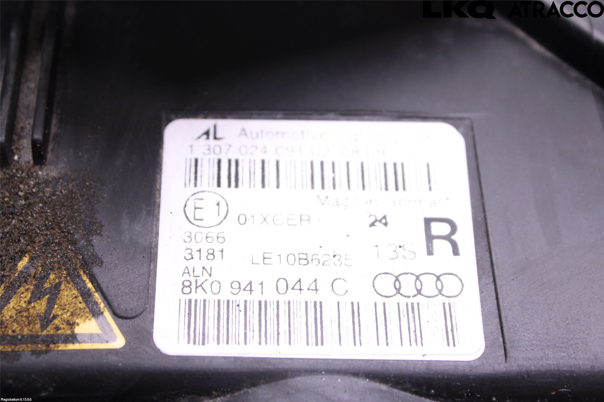 Audi A4 12-15 Strålkastare Höger