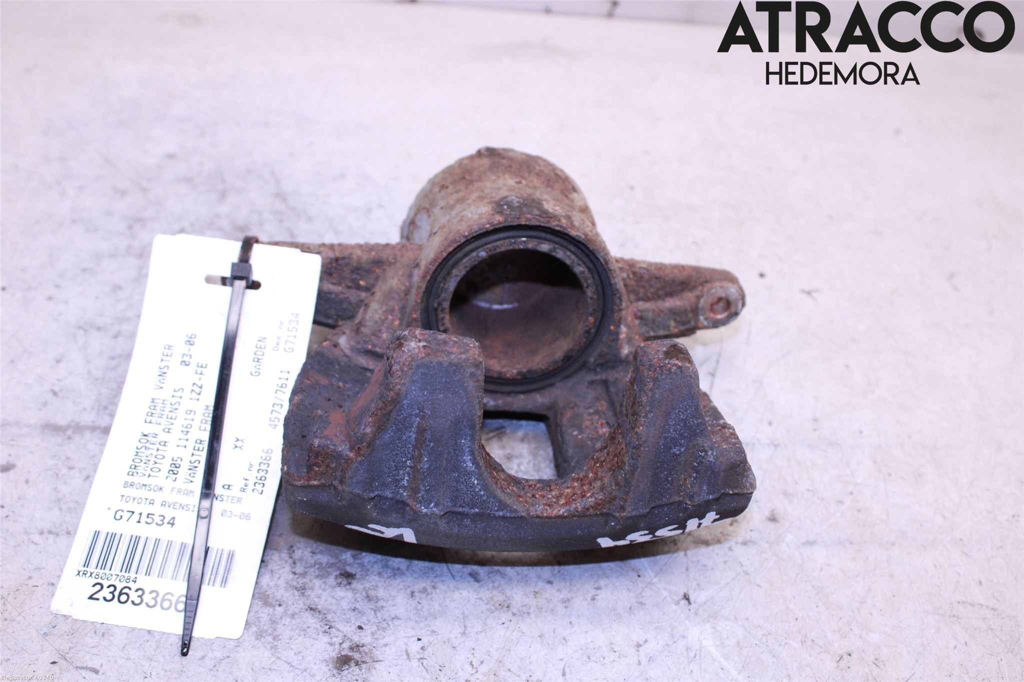 Toyota AVENSIS 03-06 Bromsok Fram Vänster