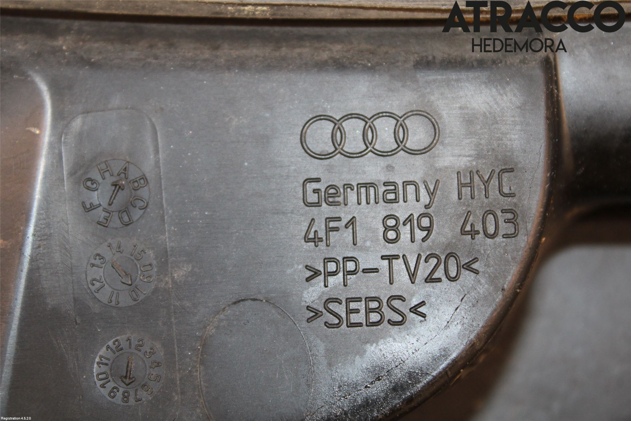 Audi A6/S6     05-11 Torpedplåt-Torpedplast