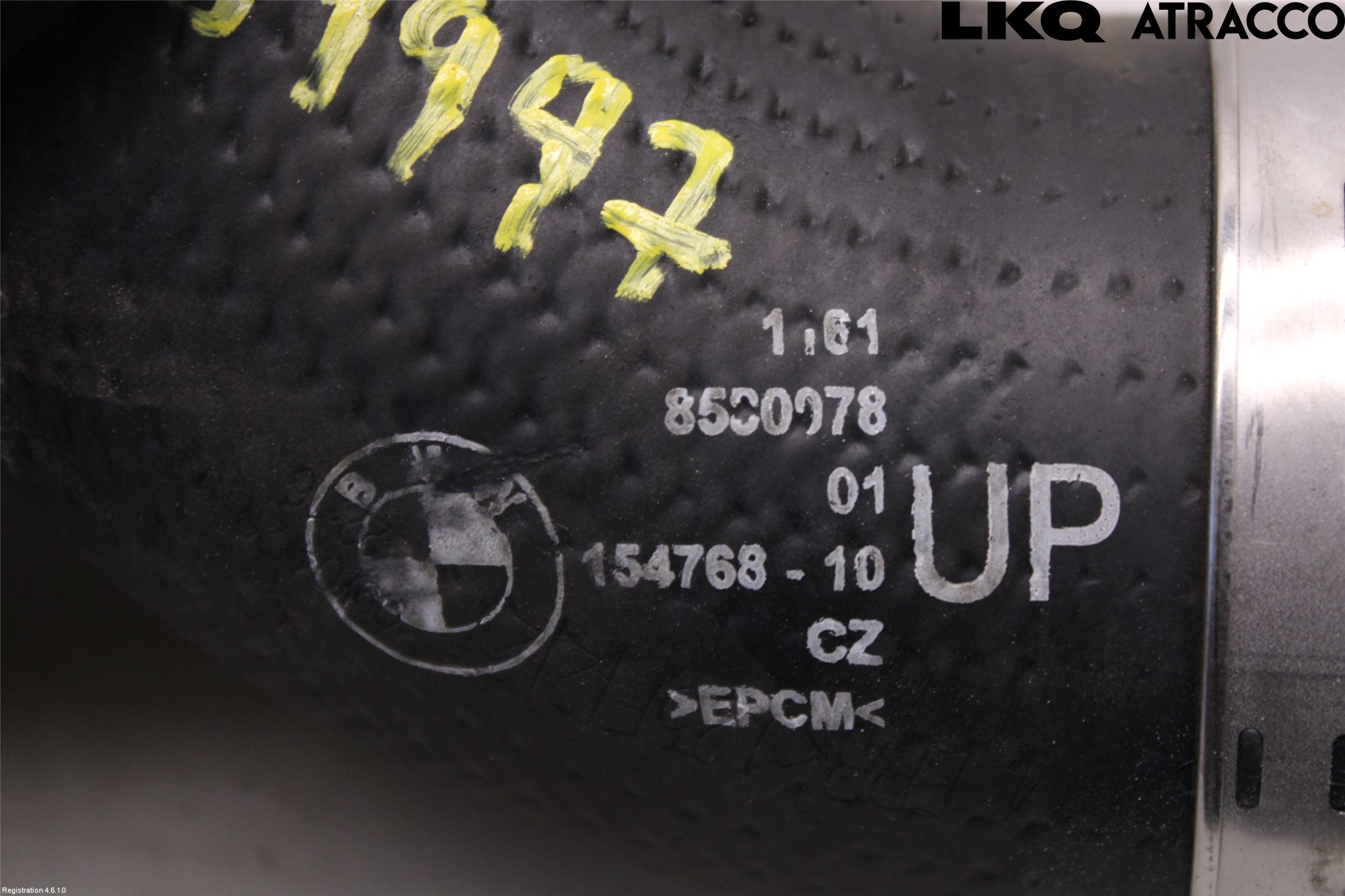 BMW X3 G01 18- Laddluft-Intercoolerrör