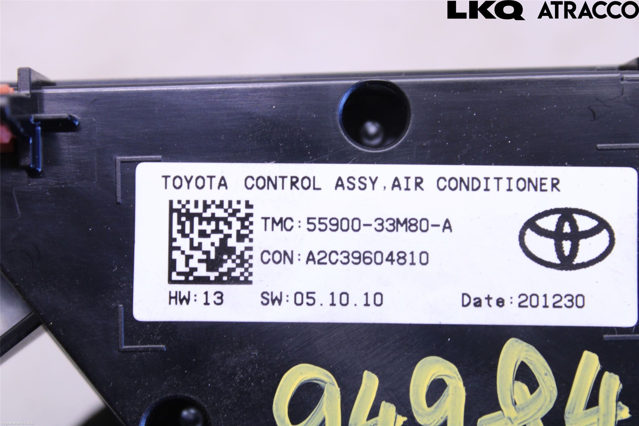 Toyota CAMRY 19-24 Ac Styrenhet Ac Manöveren