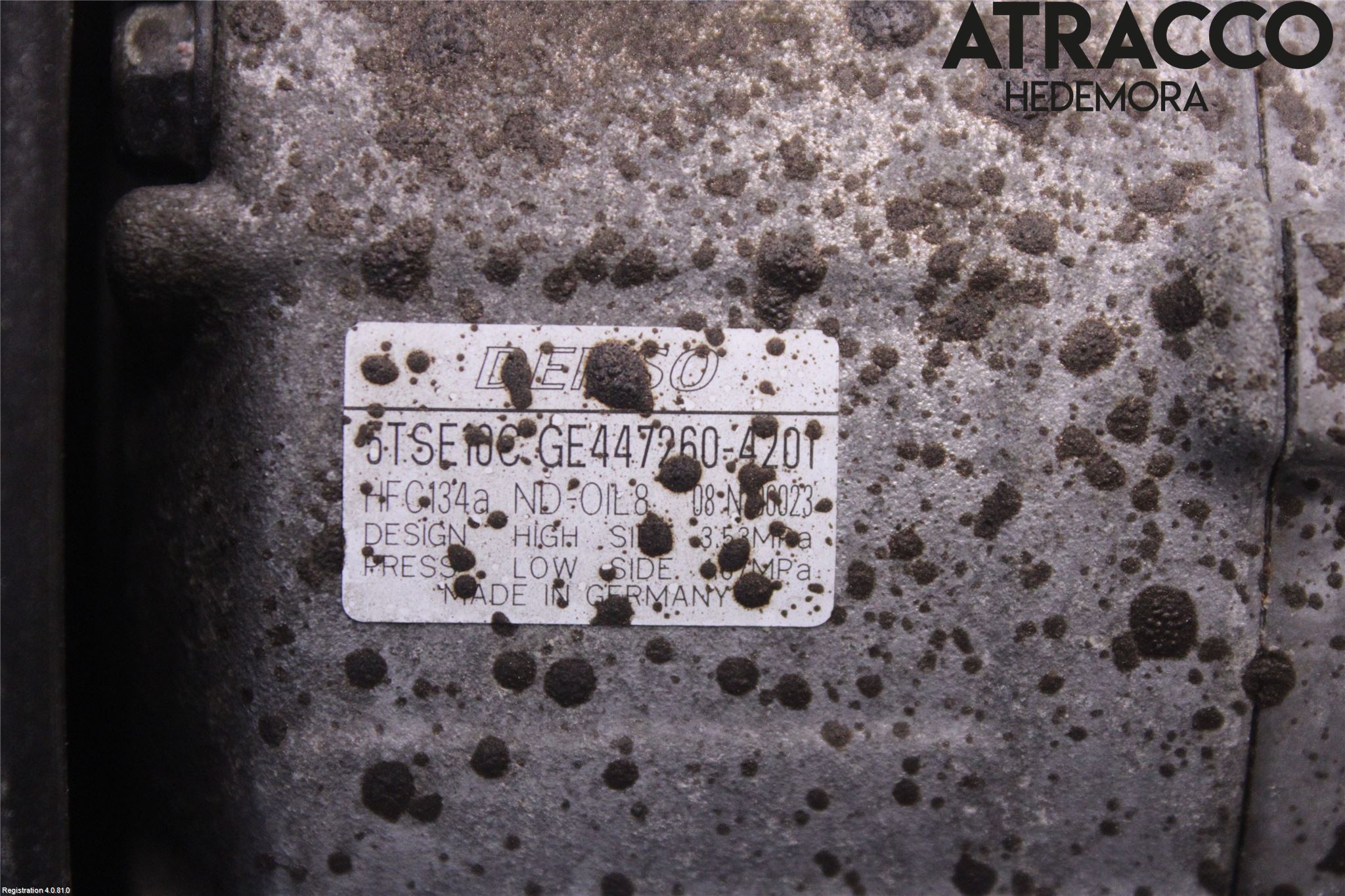 Toyota YARIS XP130 12-14 Ac Kompressor