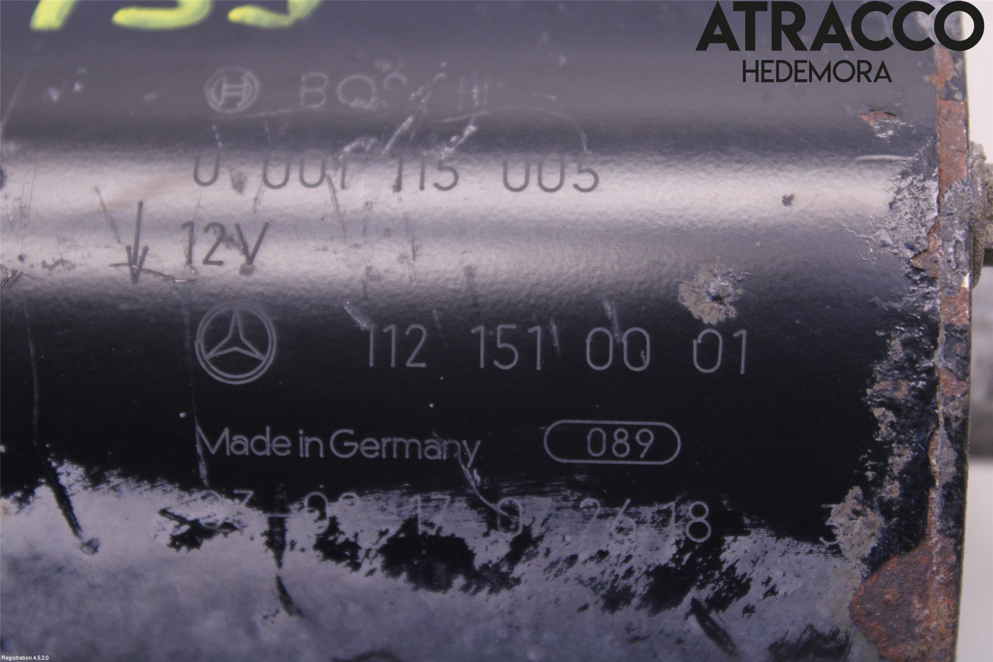 Mercedes-Benz MB E-KLASS (W211) 02-09 Startmotor