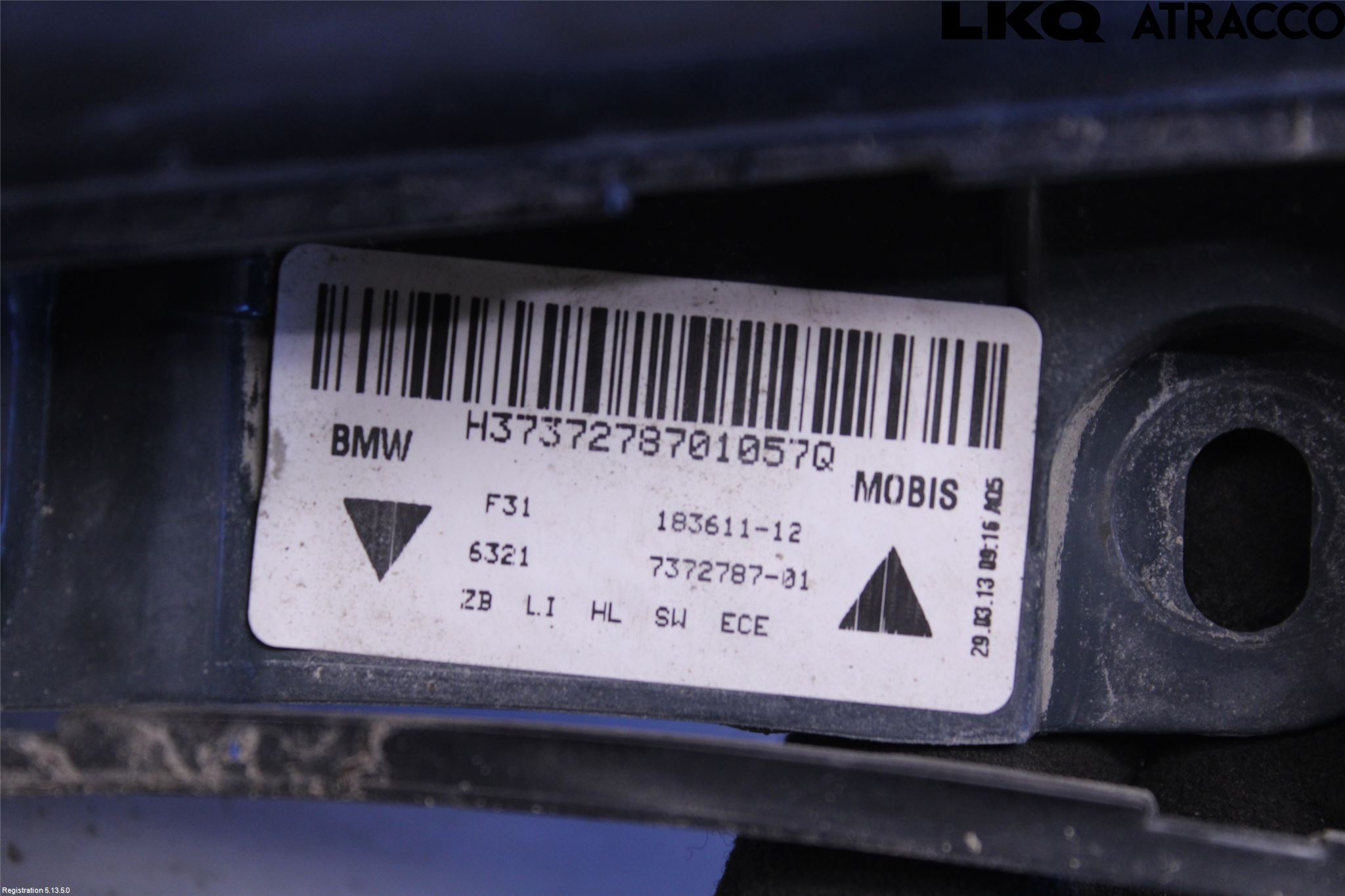 BMW 3 F30/F31/F80 12-19 Bakljus Vänster