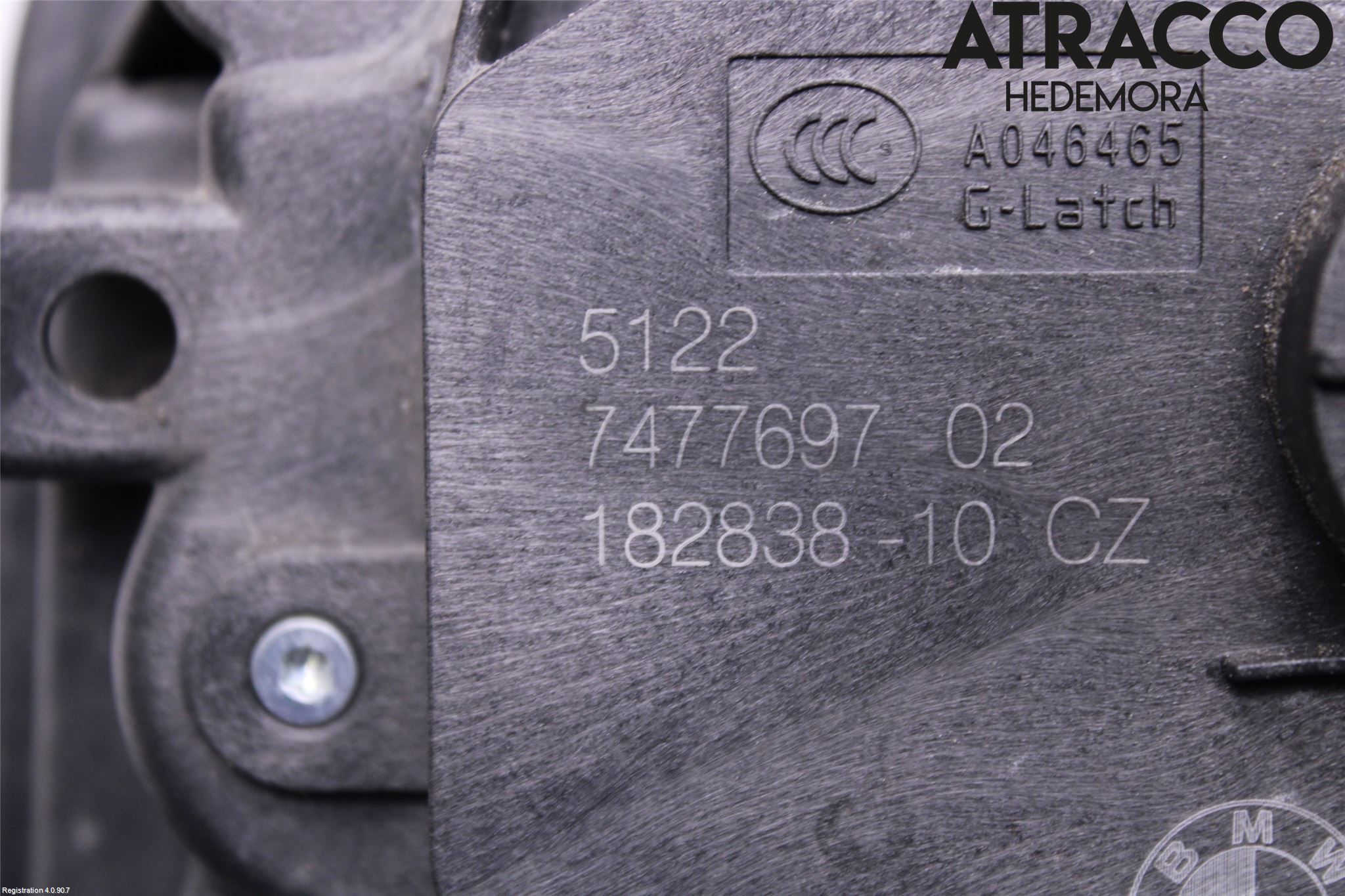 BMW 5 G30/G31/F90 17-23 Låskista-Dörrlås