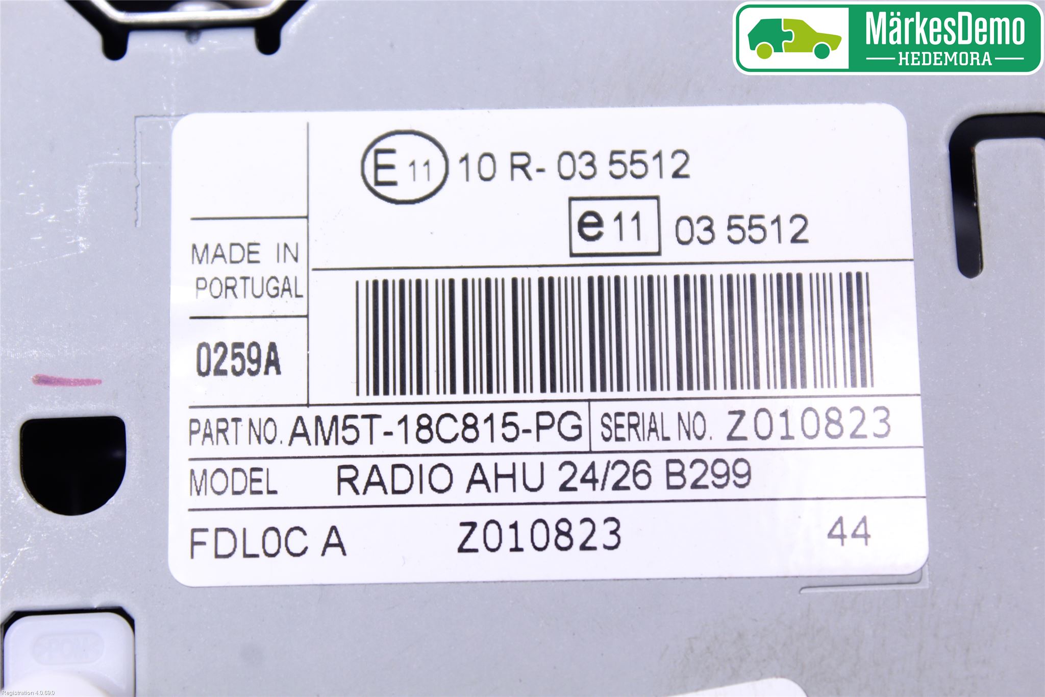 Ford FIESTA 13-17 Cd Radio - Multimediapanel