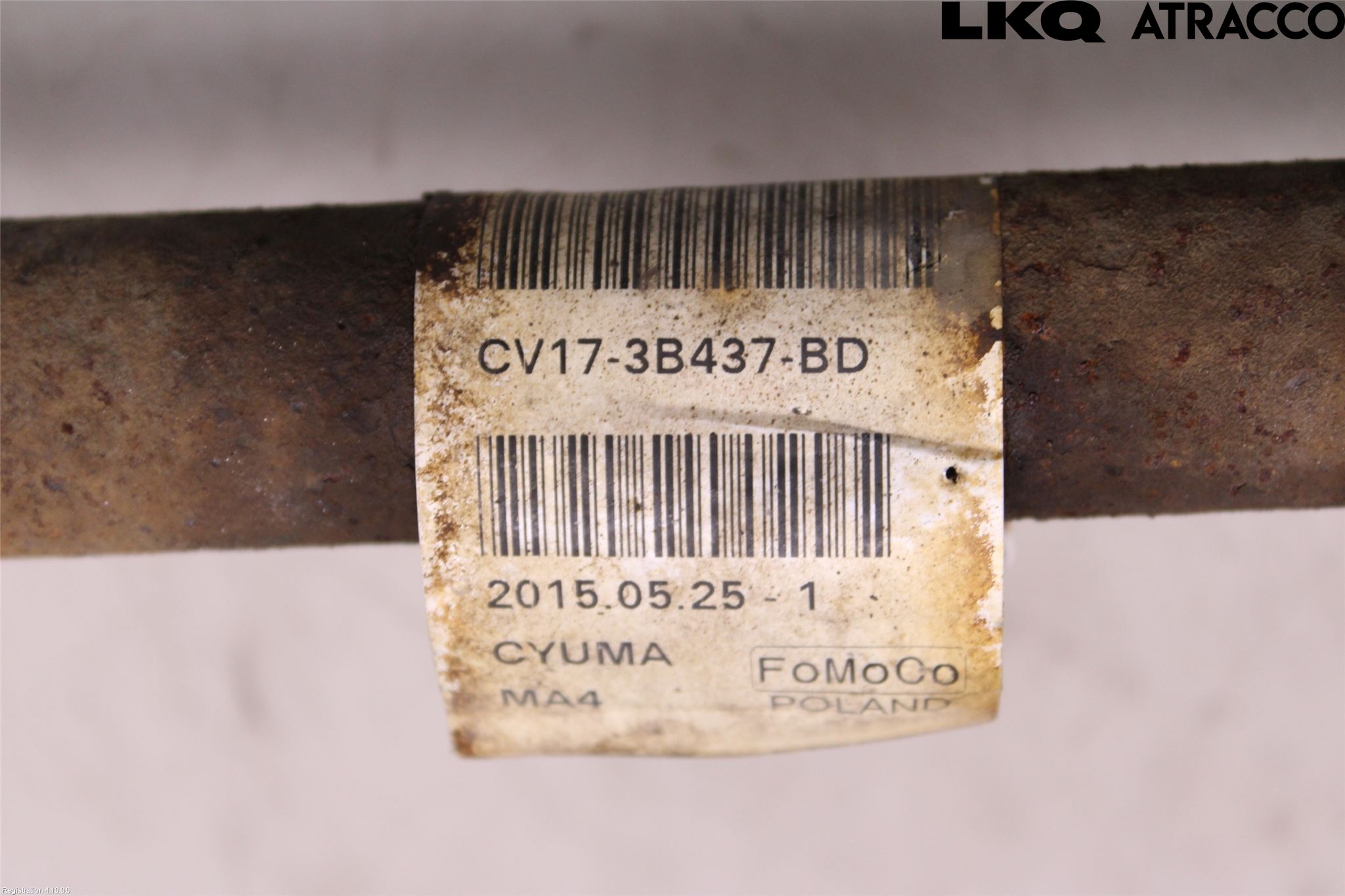 Ford FIESTA 13-17 Drivaxel Fram Vänster