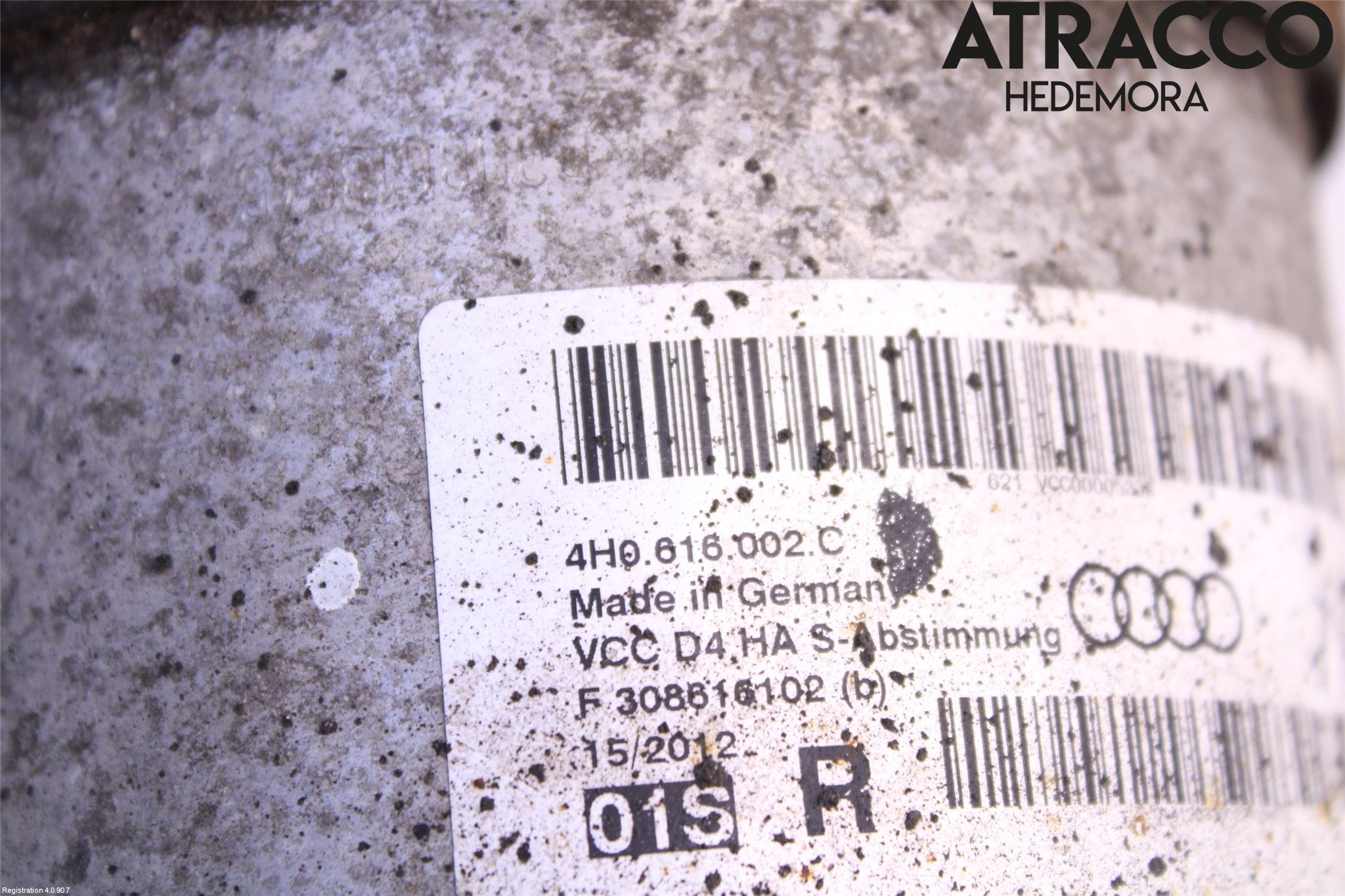 Audi A8/S8 4H 10-17 Fjäderben Bak Höger