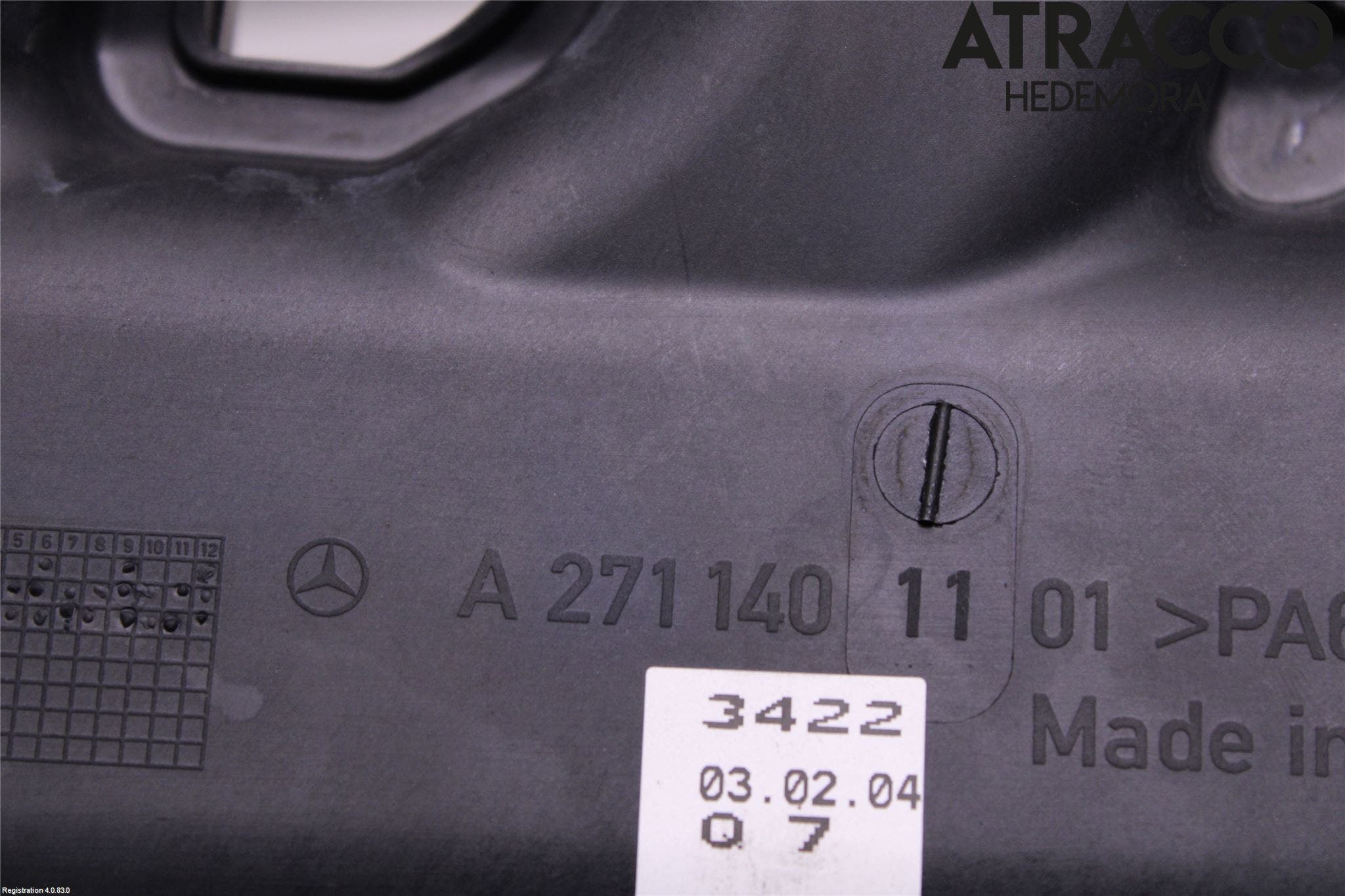 Mercedes-Benz MB SLK 200-350 (R171) 05-11 Grenrör Insug