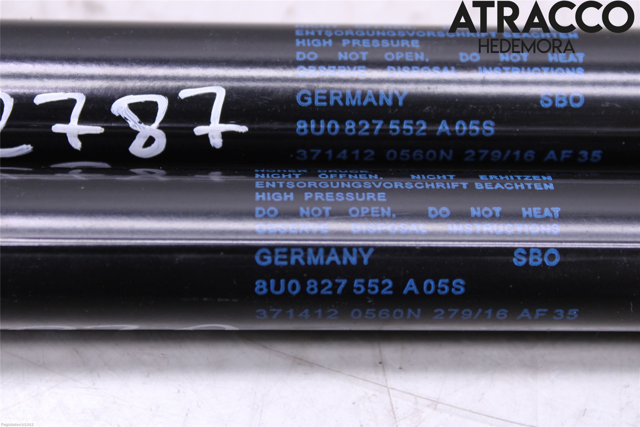 Audi Q3 8U 12-18 Gasfjäder Baklucka