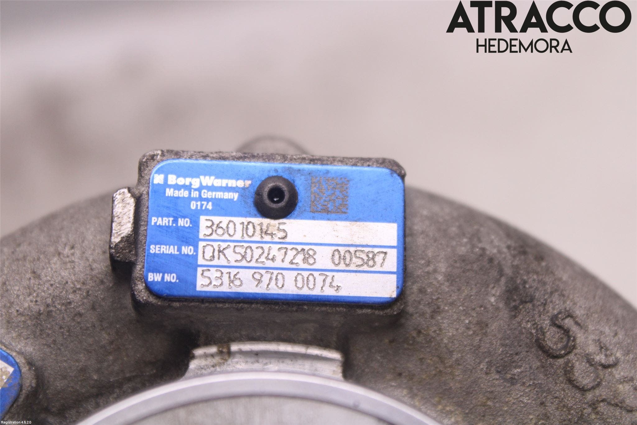 Volvo V70 14-16 Turboaggregat