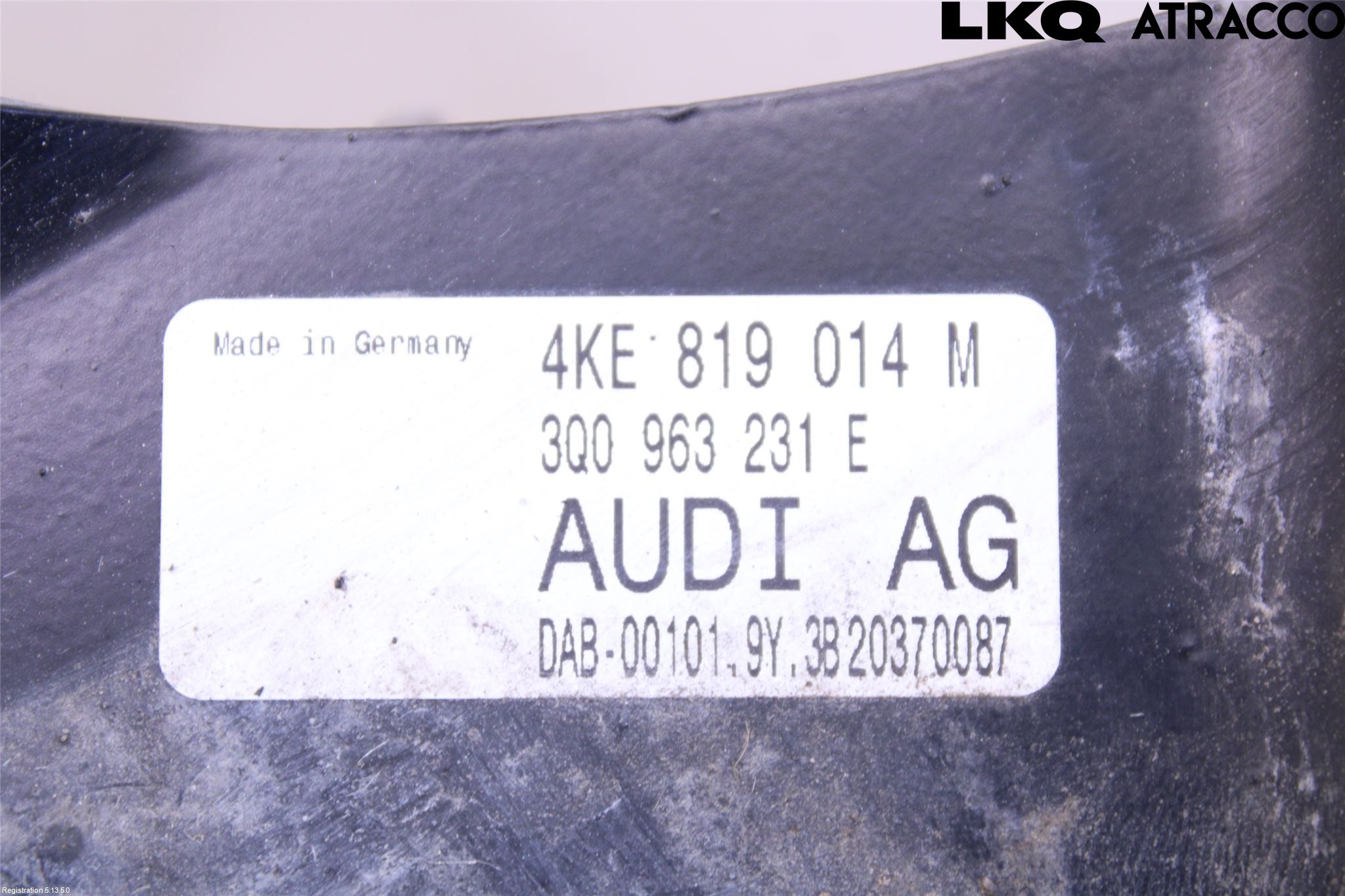 Audi E-TRON, S GE 19- Motorvärmare Värmekropp