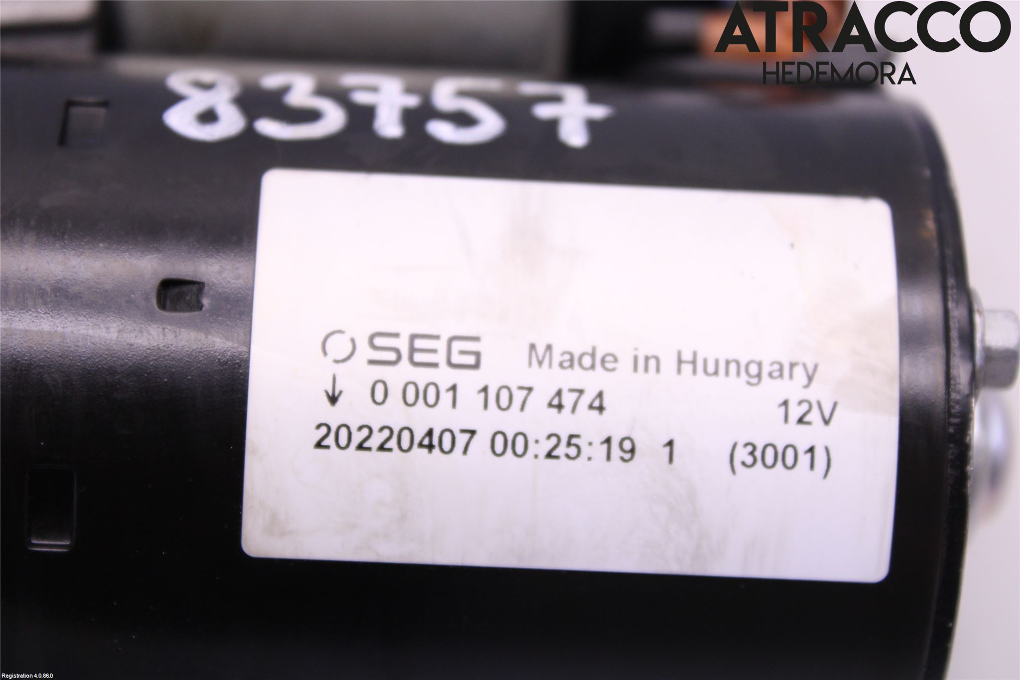 Mopedbil Chatenet CHATANET CH46 Startmotor Diesel