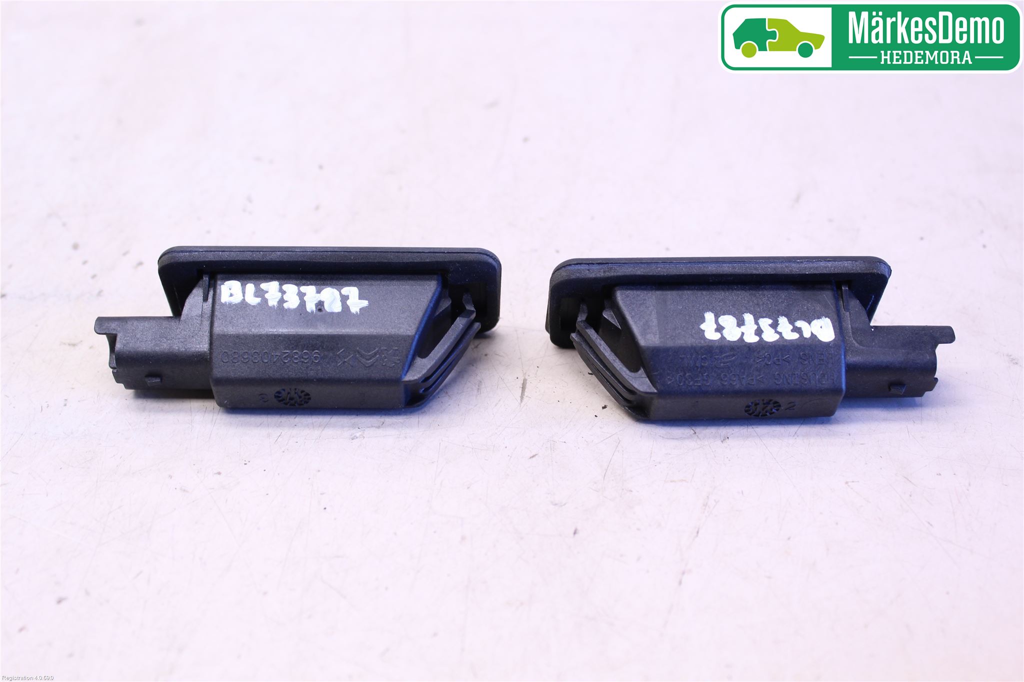 Peugeot 308 14-21 Skylt Belysning