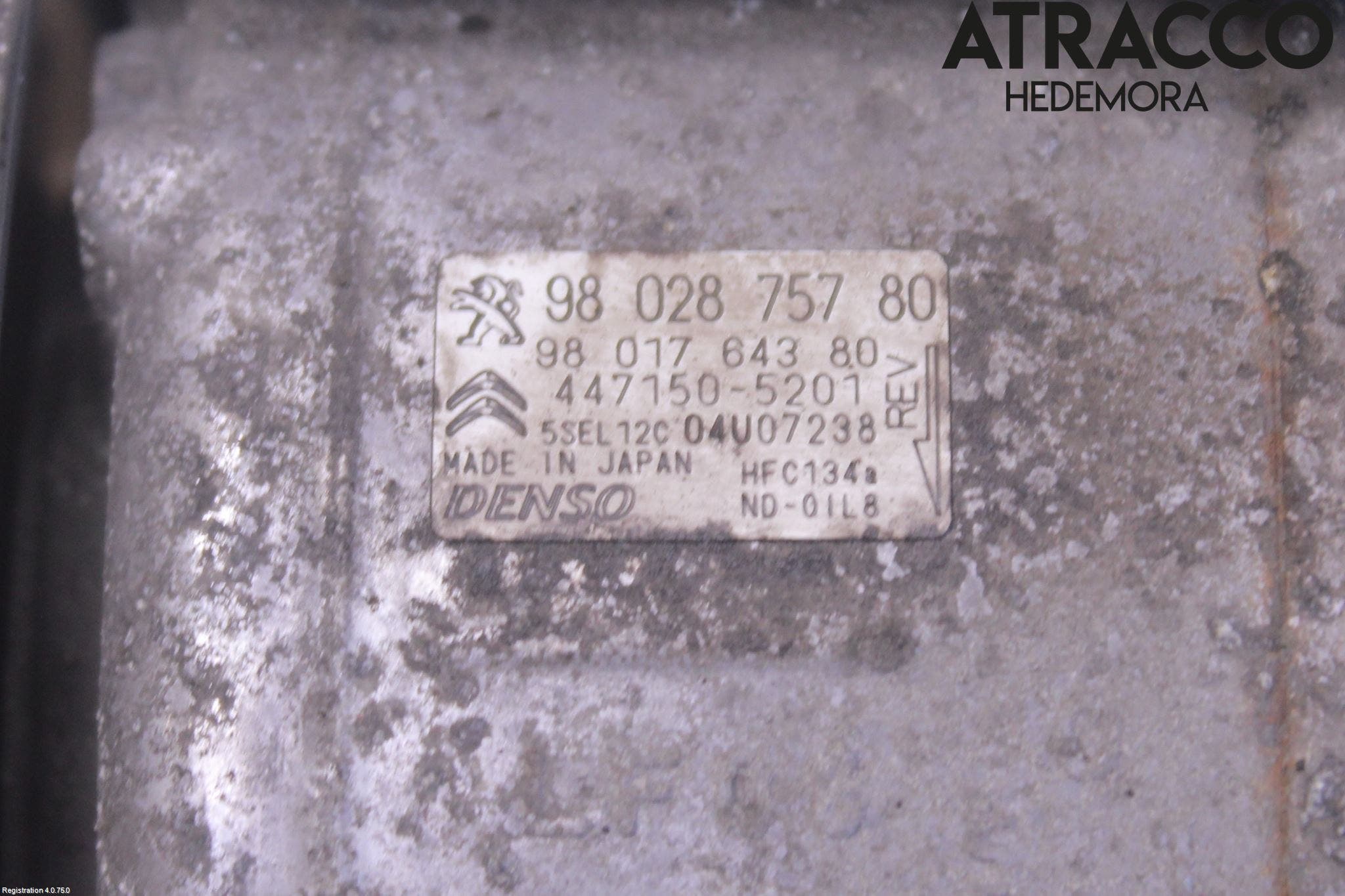 Citroen BERLINGO 08-18 Ac Kompressor