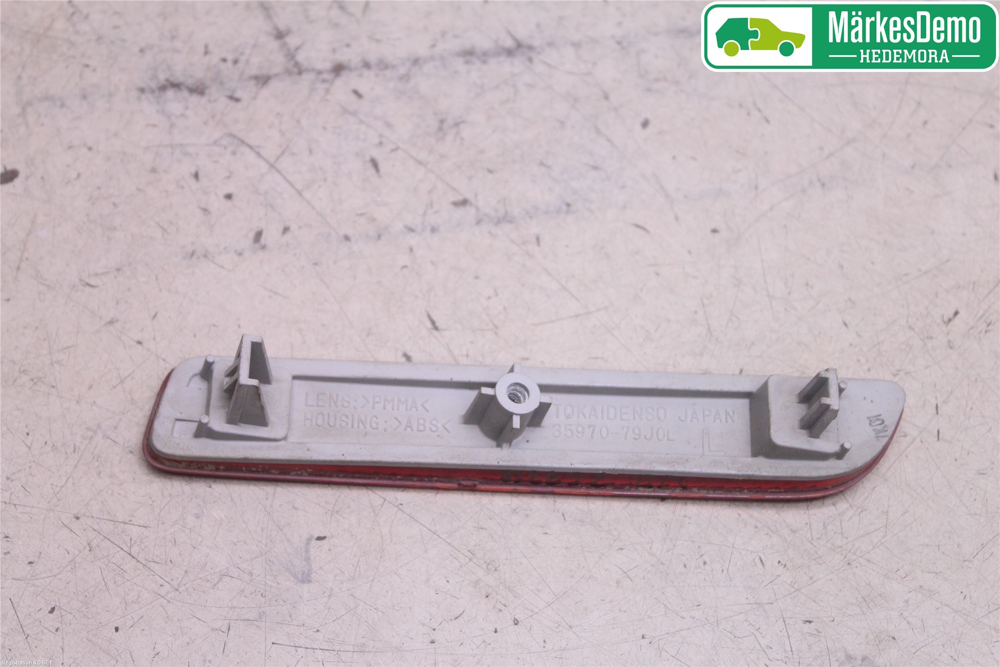 Suzuki SX4 06-09 Dimljus/Reflex Bak